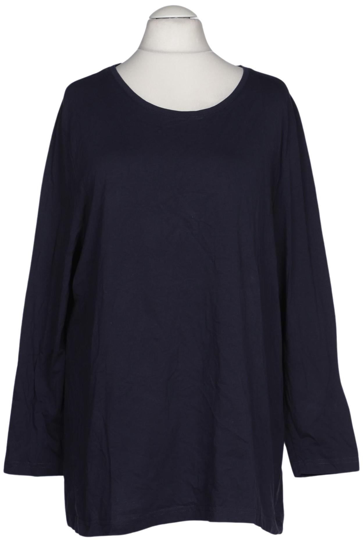 

Ulla Popken Damen Langarmshirt, marineblau, Gr. 54