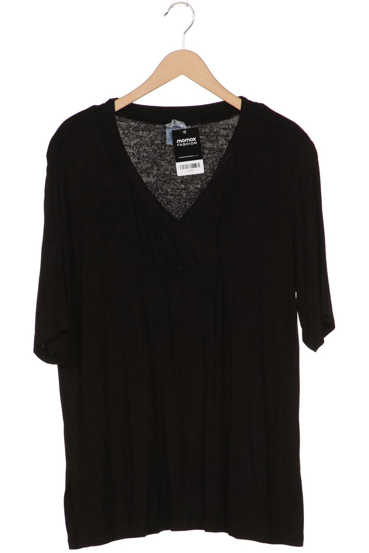 

Ulla Popken Damen T-Shirt, schwarz, Gr. 46