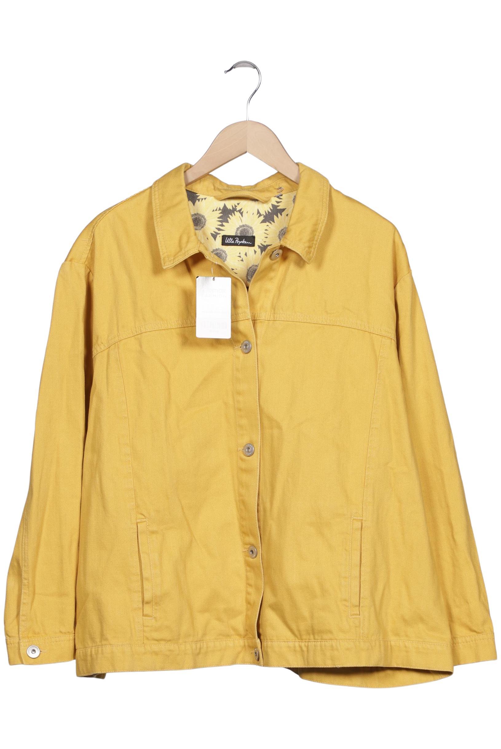 

Ulla Popken Damen Jacke, gelb, Gr. 46