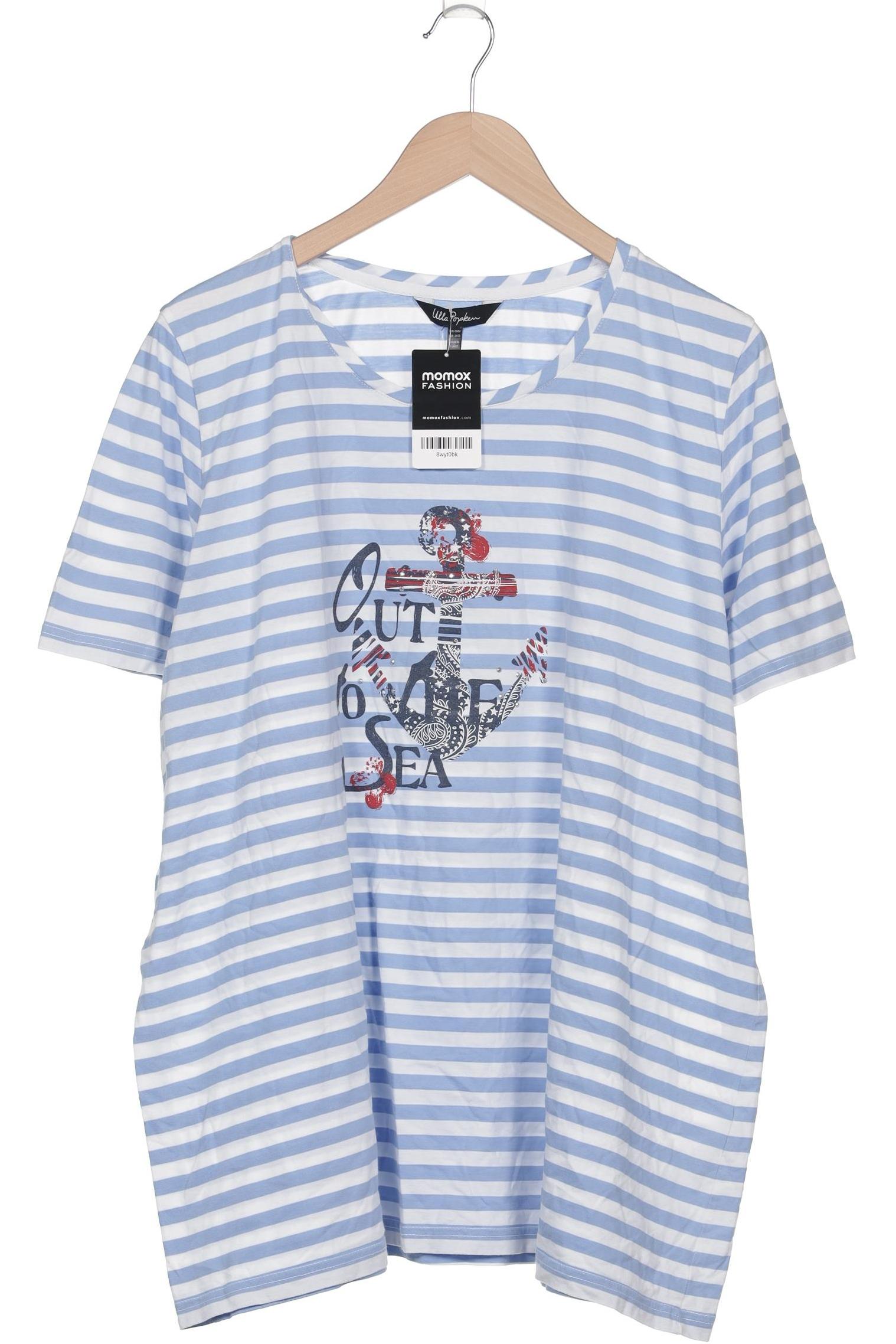 

Ulla Popken Damen T-Shirt, blau, Gr. 50