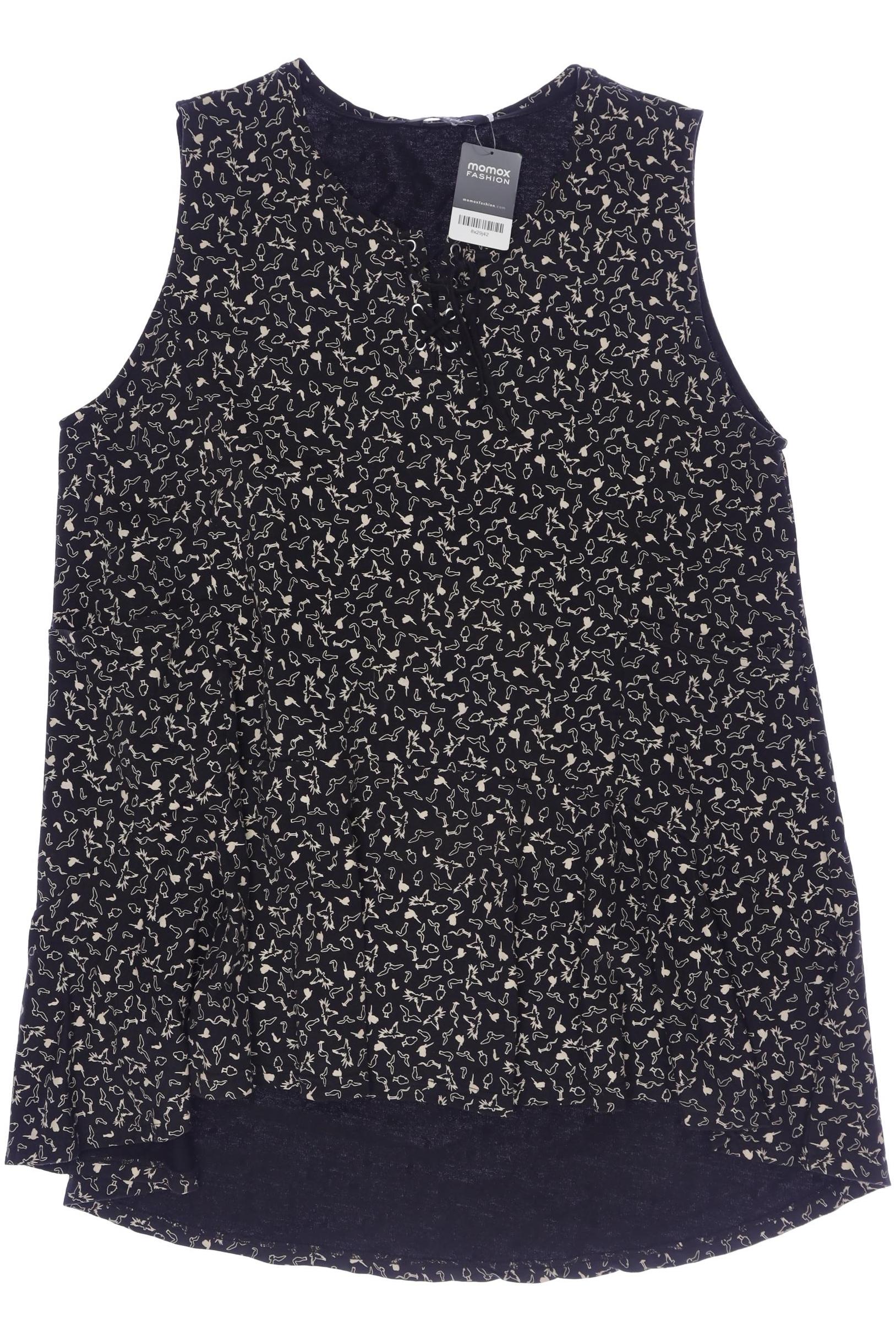 

Ulla Popken Damen Top, schwarz, Gr. 52