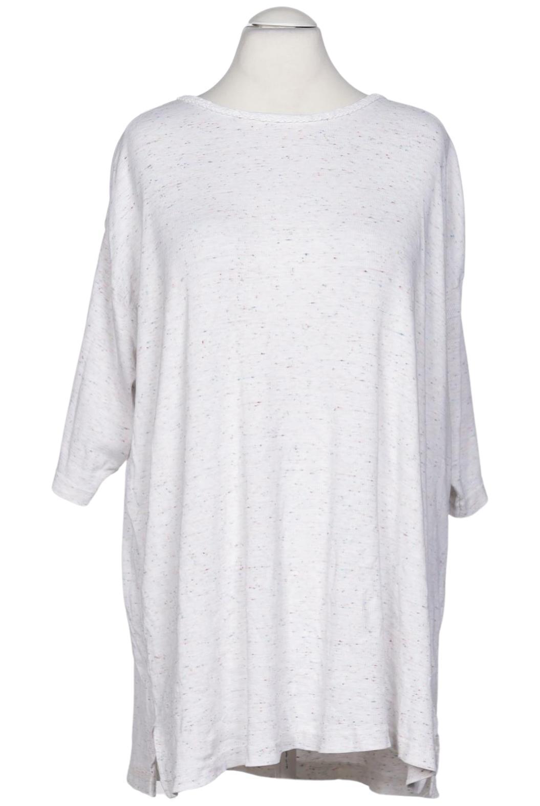 

Ulla Popken Damen T-Shirt, cremeweiß, Gr. 52