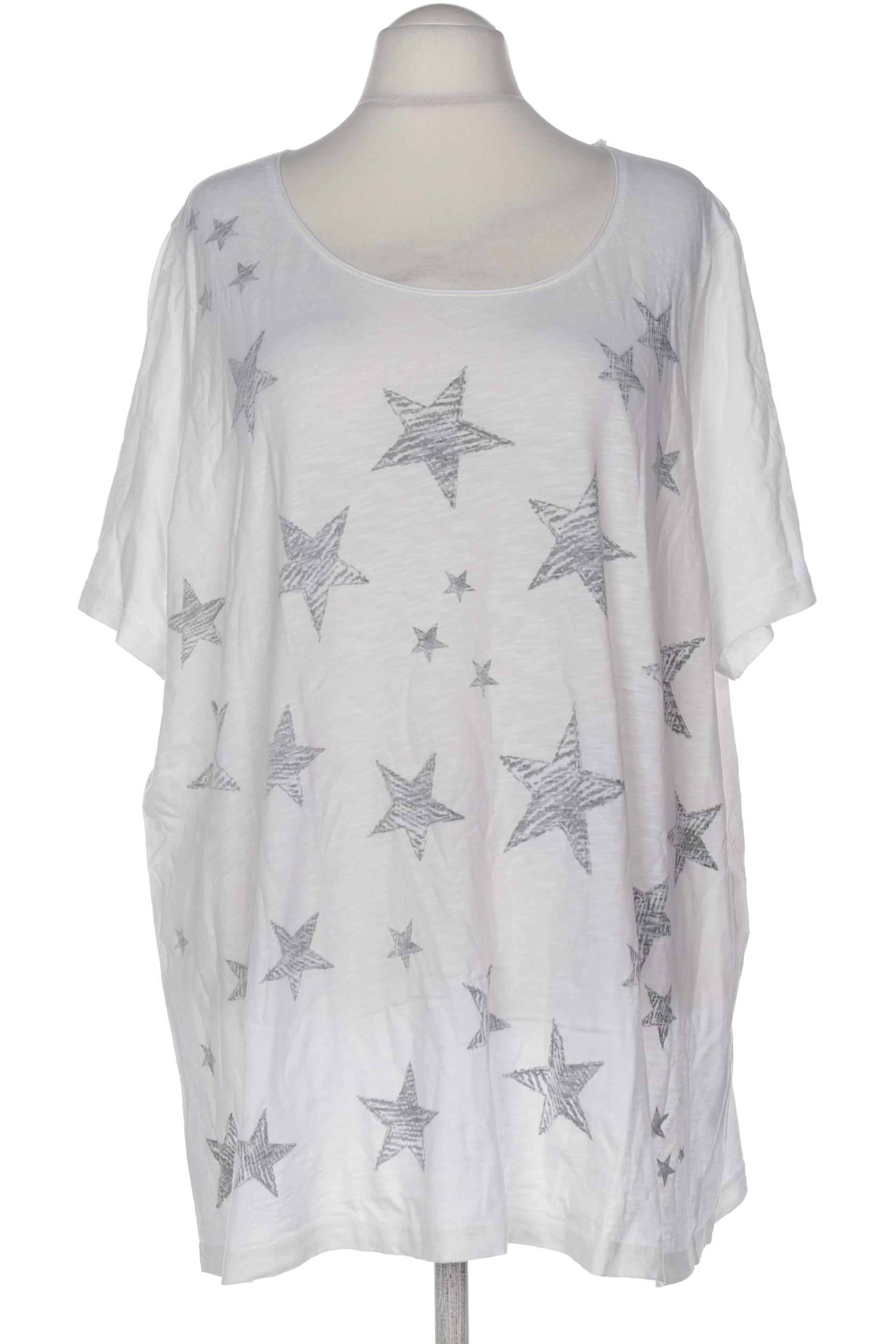 

Ulla Popken Damen T-Shirt, weiß, Gr. 54