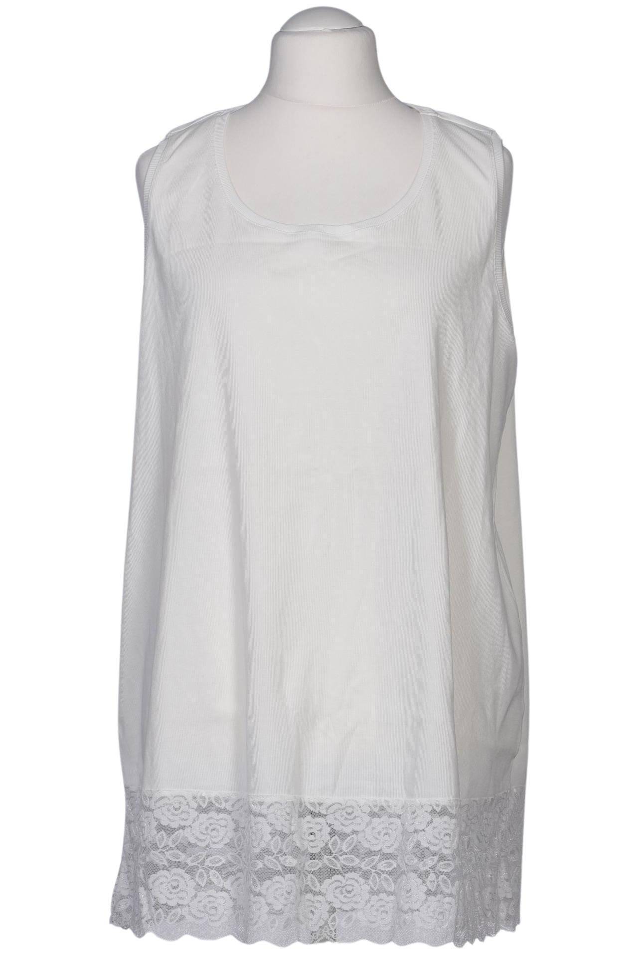 

Ulla Popken Damen Top, weiß, Gr. 50