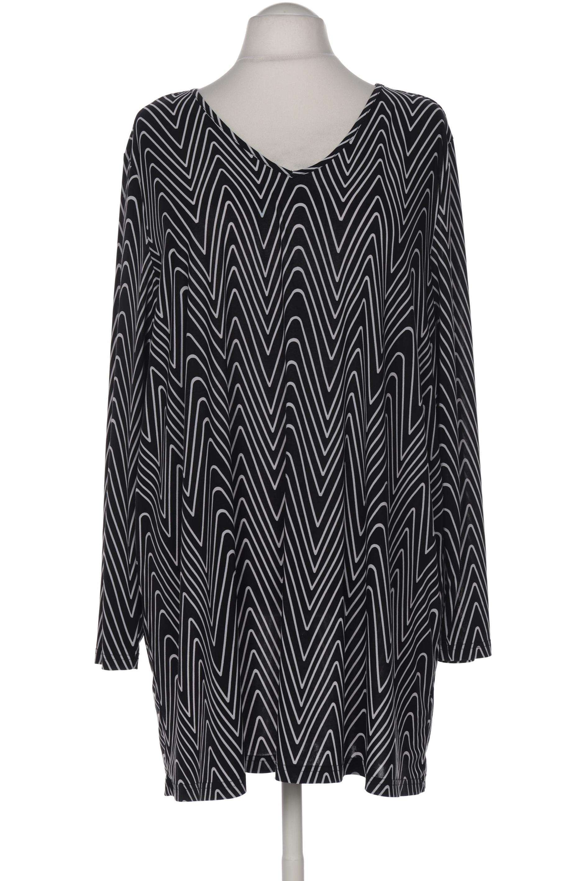 

Ulla Popken Damen Langarmshirt, schwarz, Gr. 54