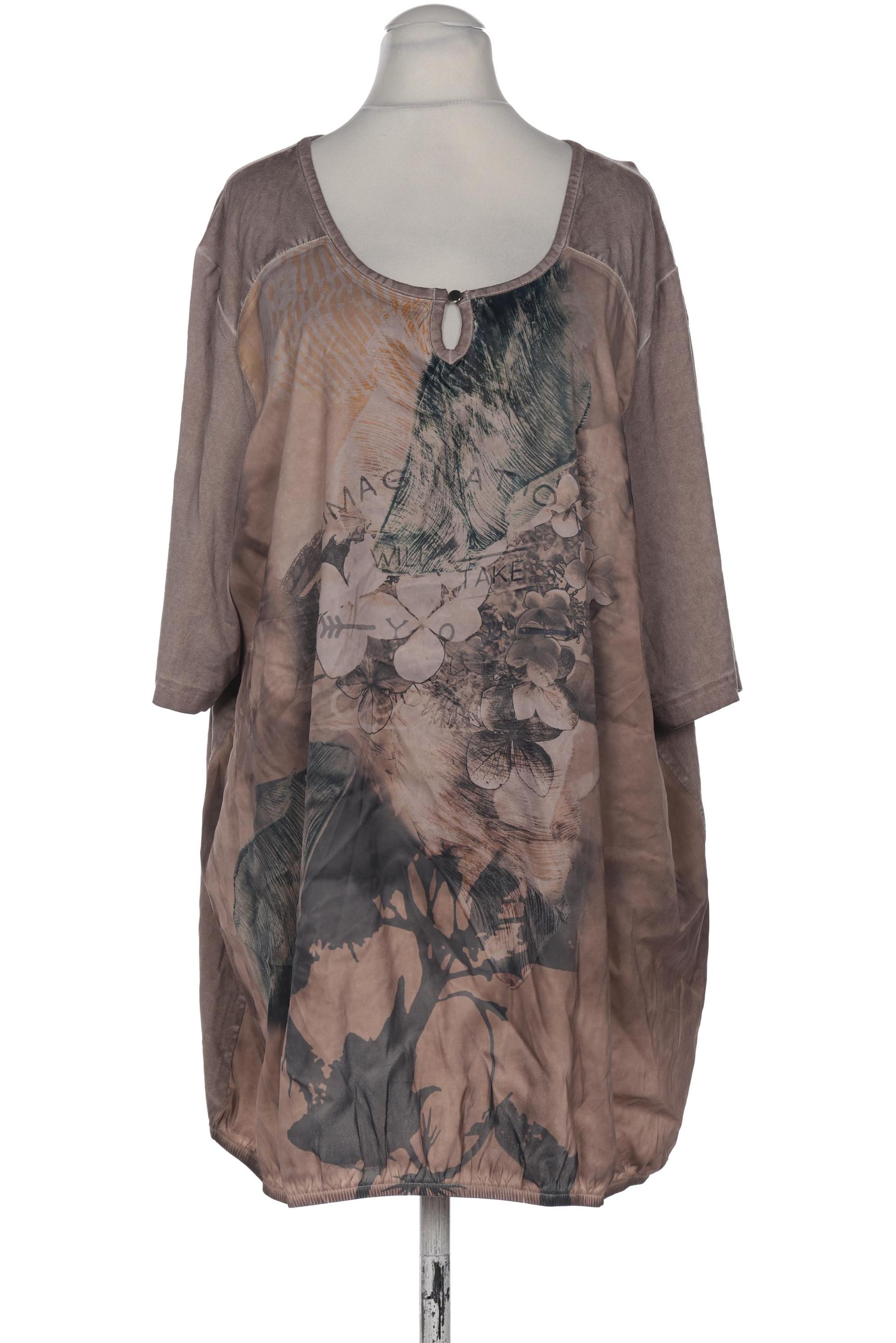 

Ulla Popken Damen T-Shirt, beige, Gr. 52