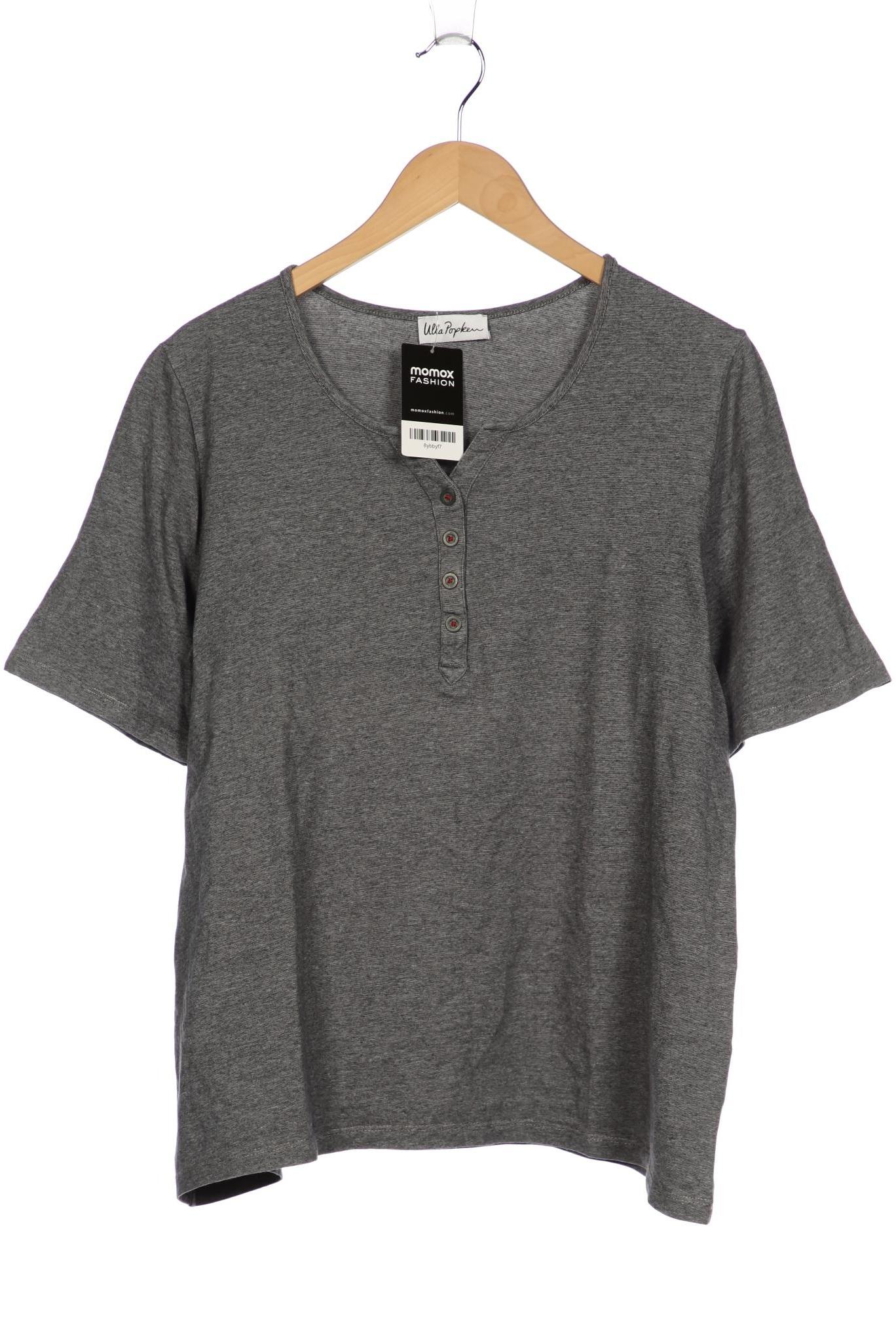 

Ulla Popken Damen T-Shirt, grau, Gr. 46