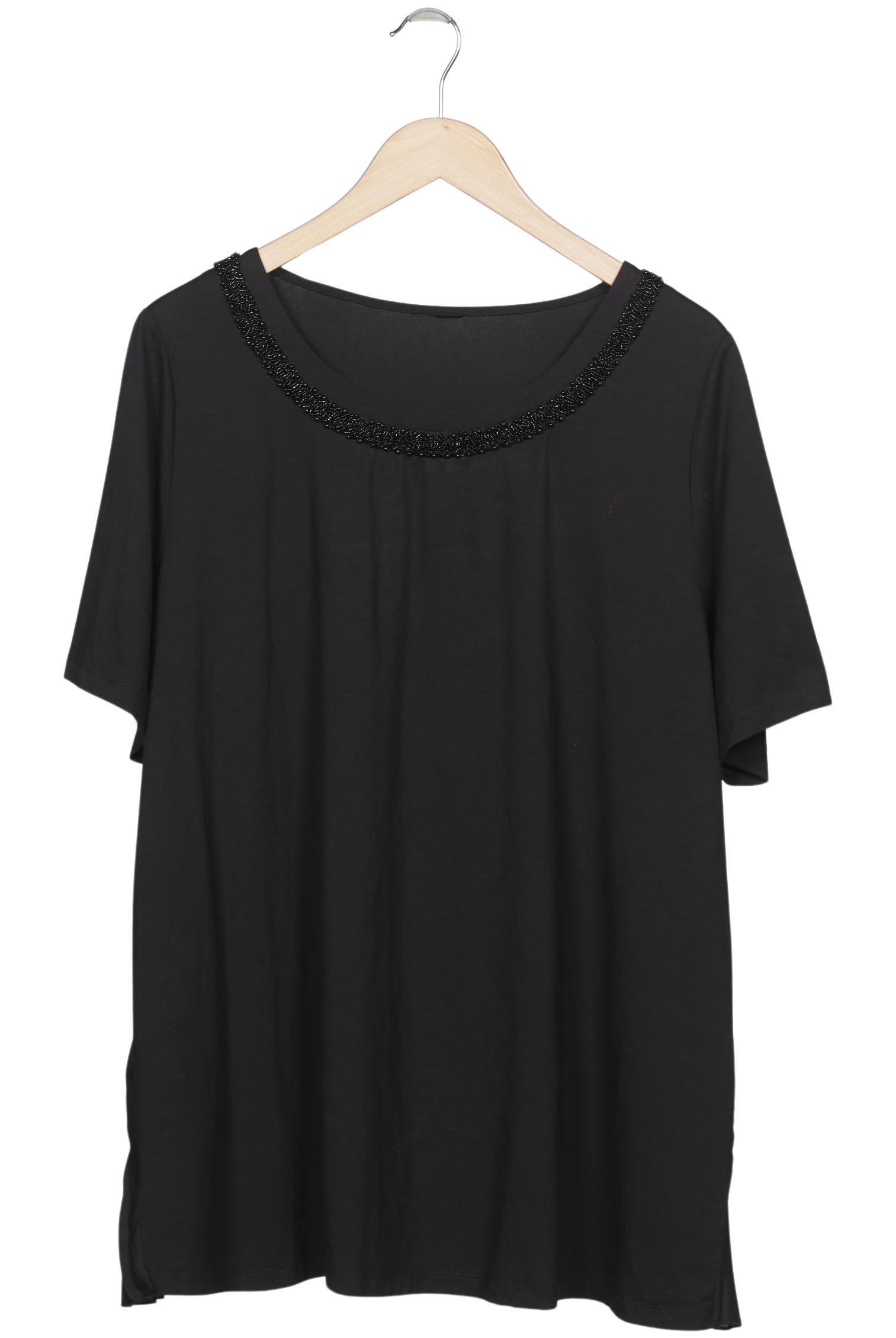 

Ulla Popken Damen T-Shirt, schwarz, Gr. 48