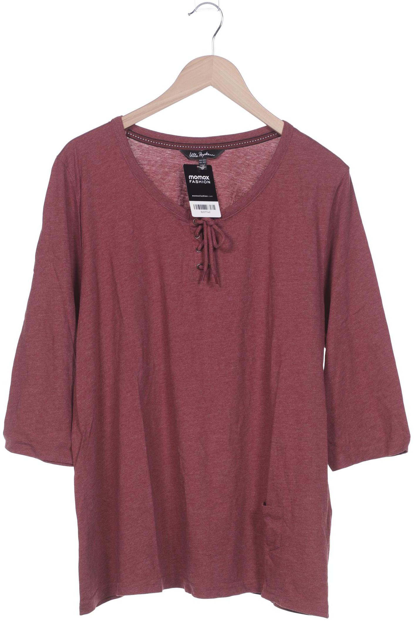 

Ulla Popken Damen T-Shirt, bordeaux, Gr. 50