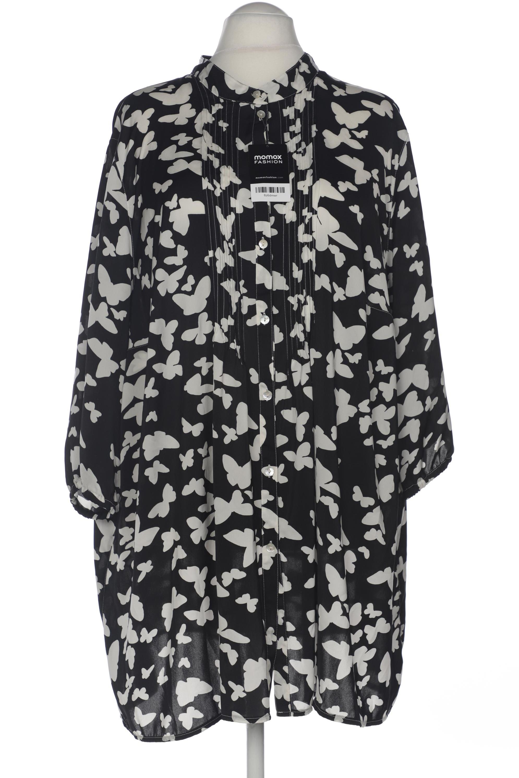

Ulla Popken Damen Bluse, schwarz, Gr. 58