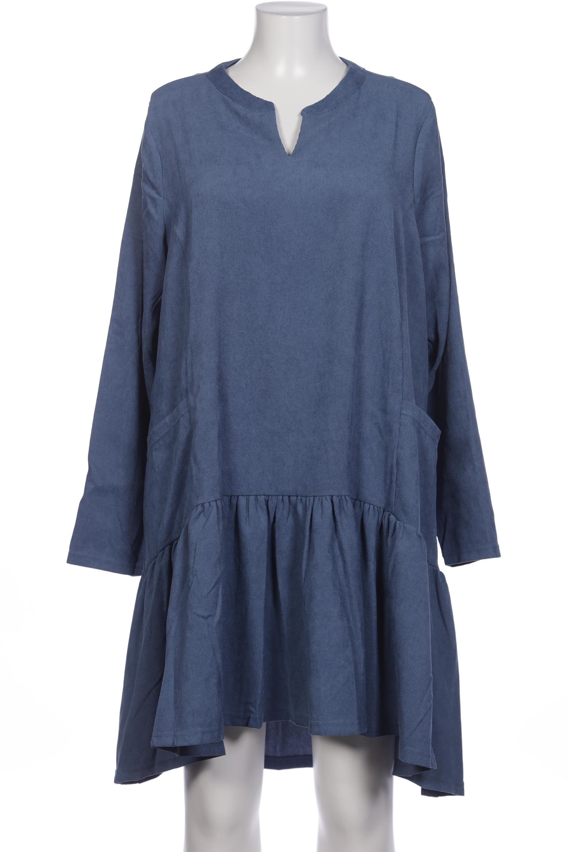 

Ulla Popken Damen Kleid, blau, Gr. 46
