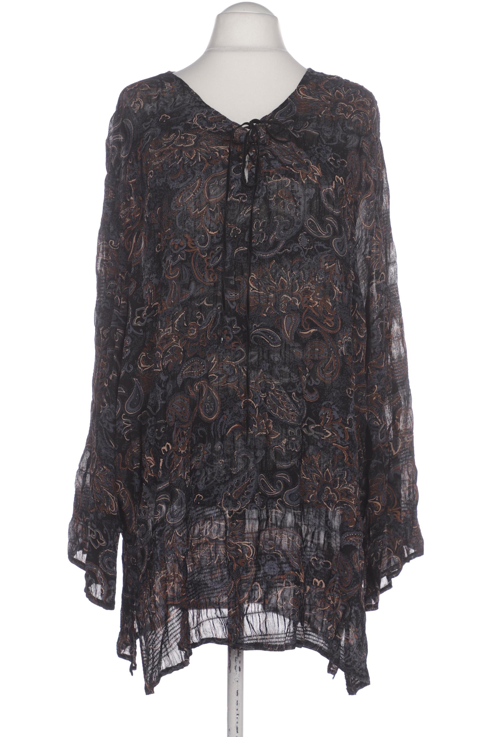 

Ulla Popken Damen Bluse, schwarz, Gr. 54