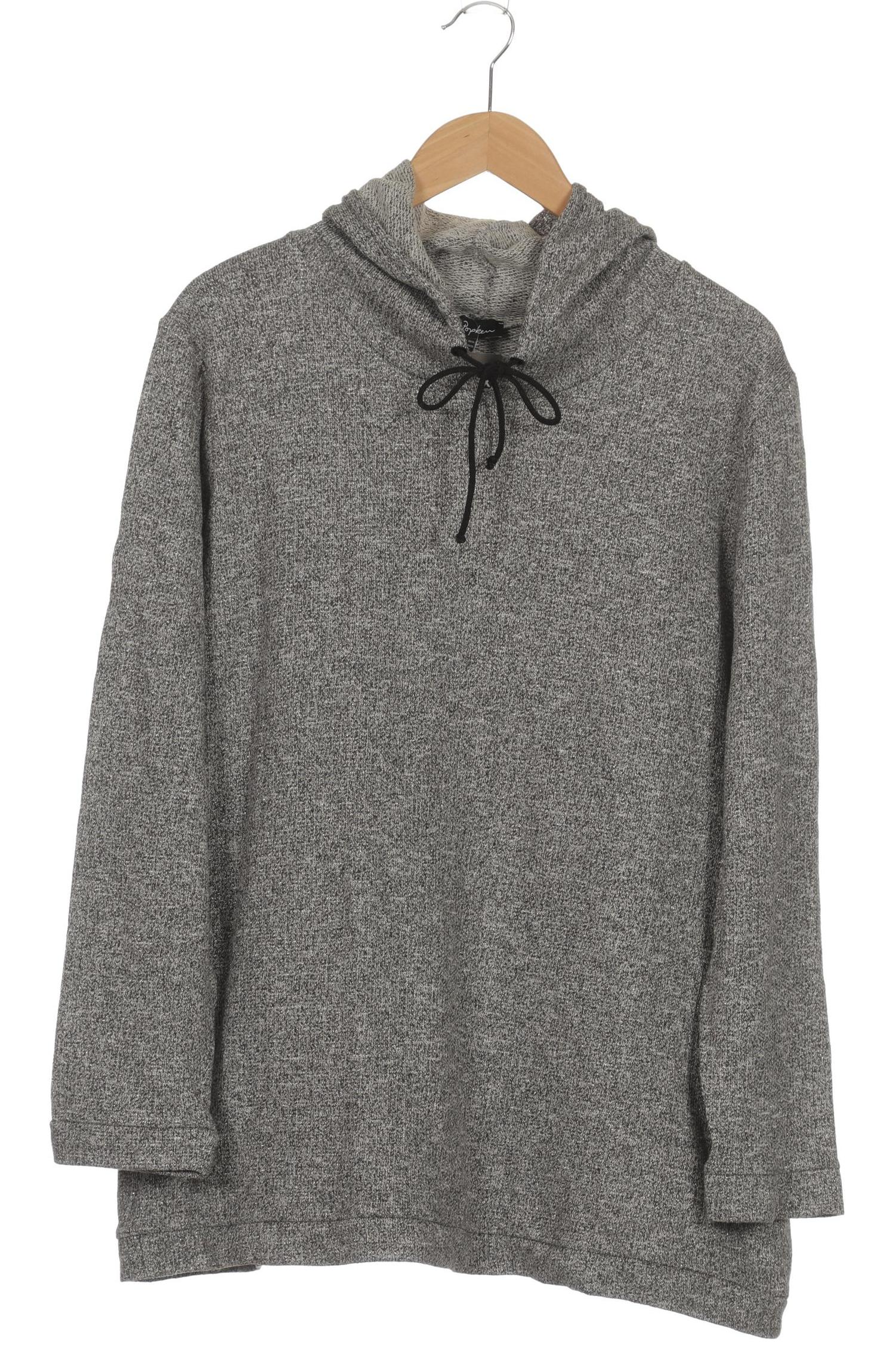 

Ulla Popken Damen Kapuzenpullover, grau, Gr. 50