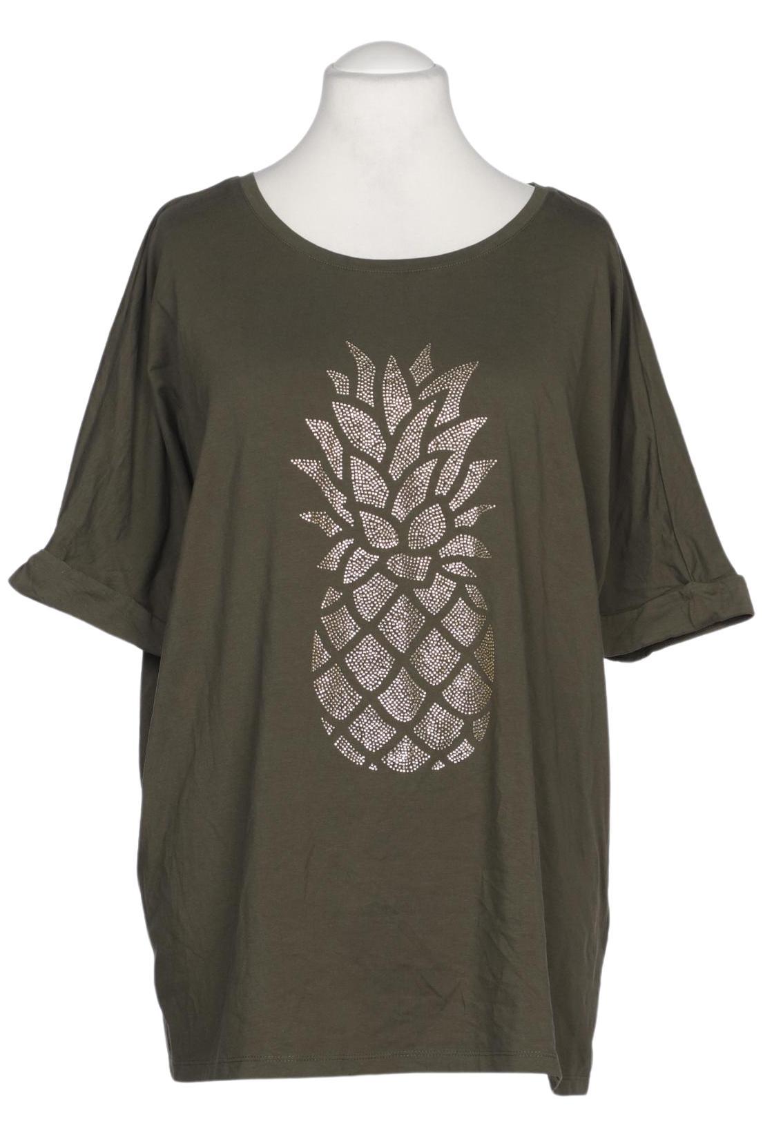 

Ulla Popken Damen T-Shirt, grün, Gr. 54