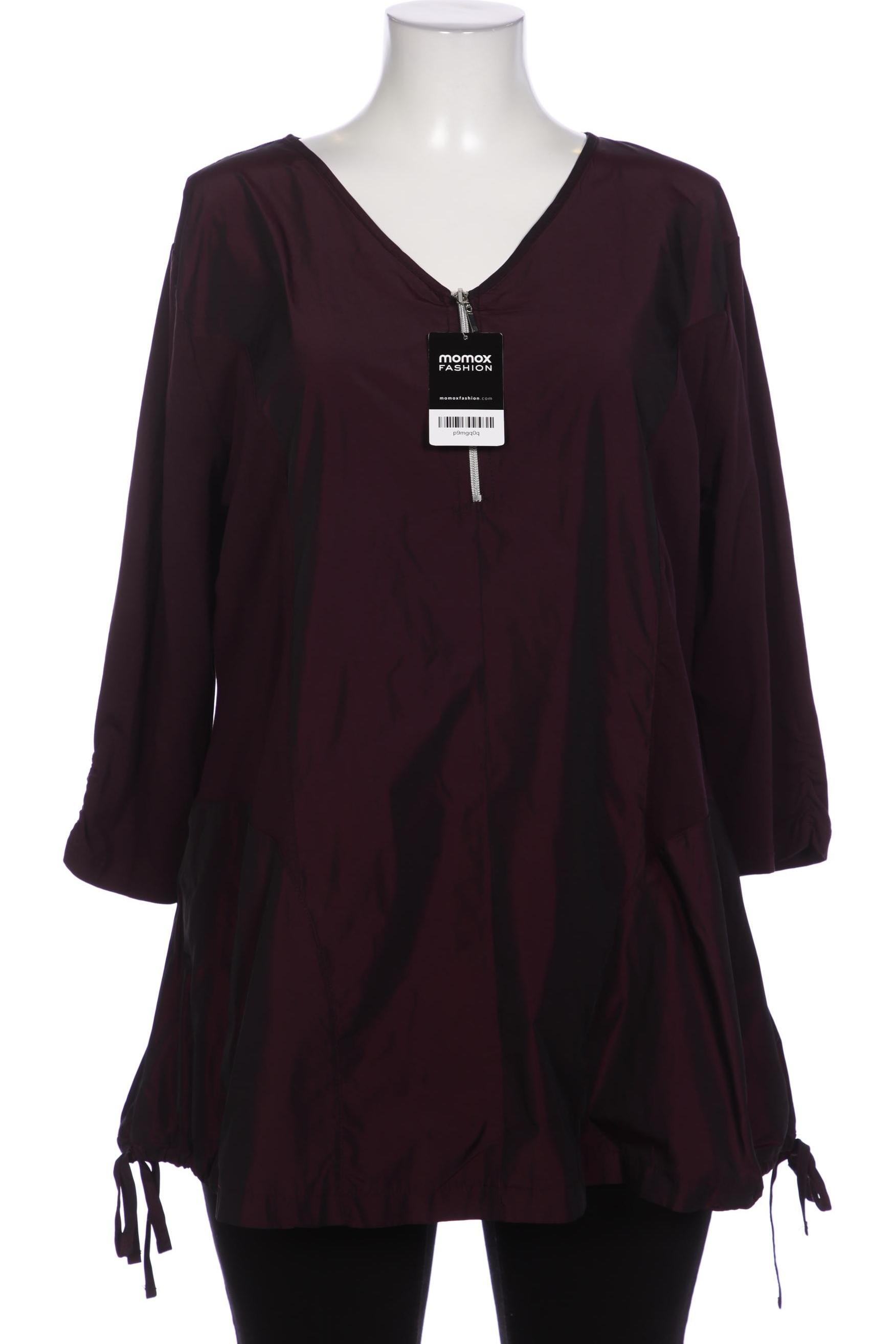 

Ulla Popken Damen Bluse, bordeaux, Gr. 46