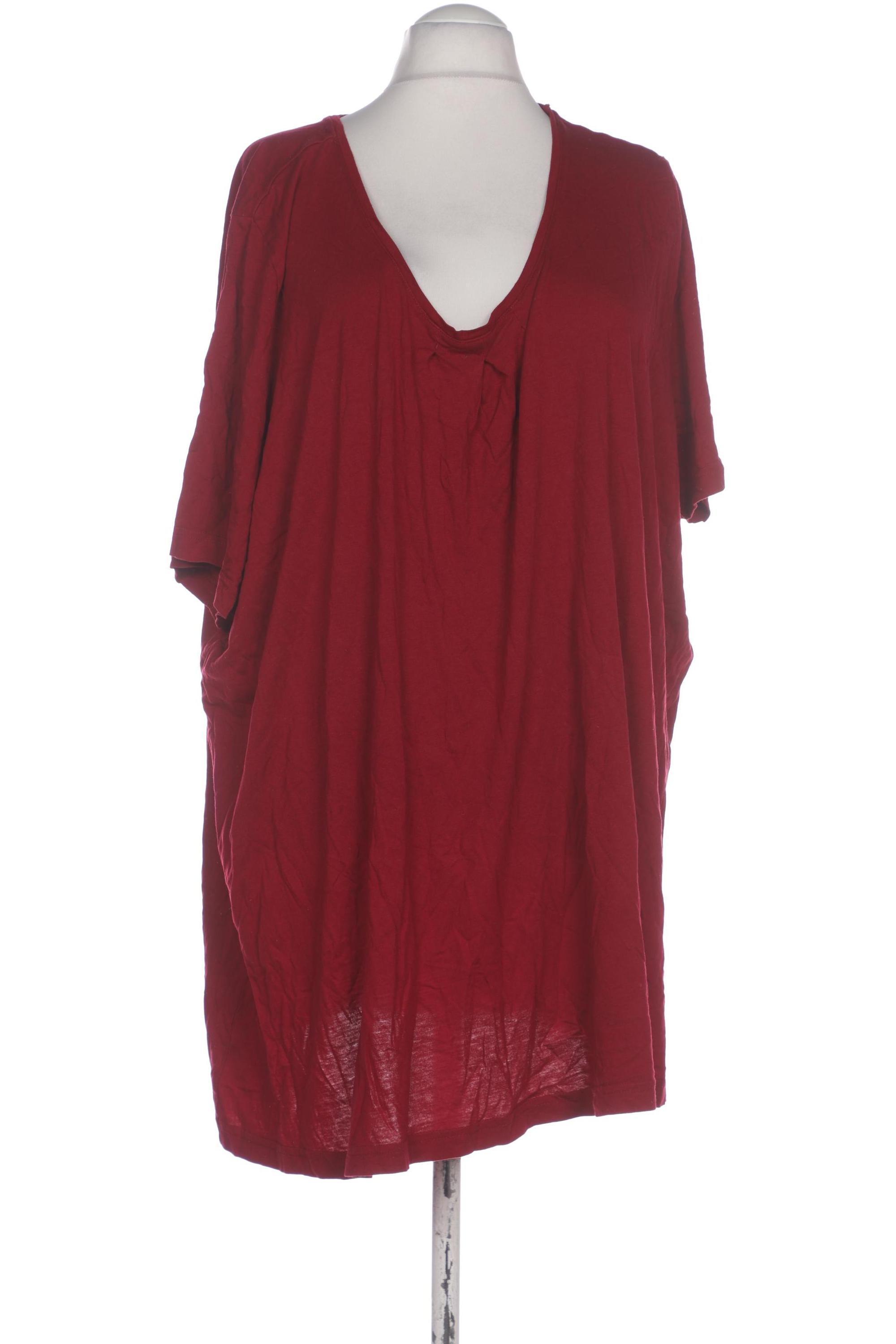 

Ulla Popken Damen T-Shirt, bordeaux, Gr. 60