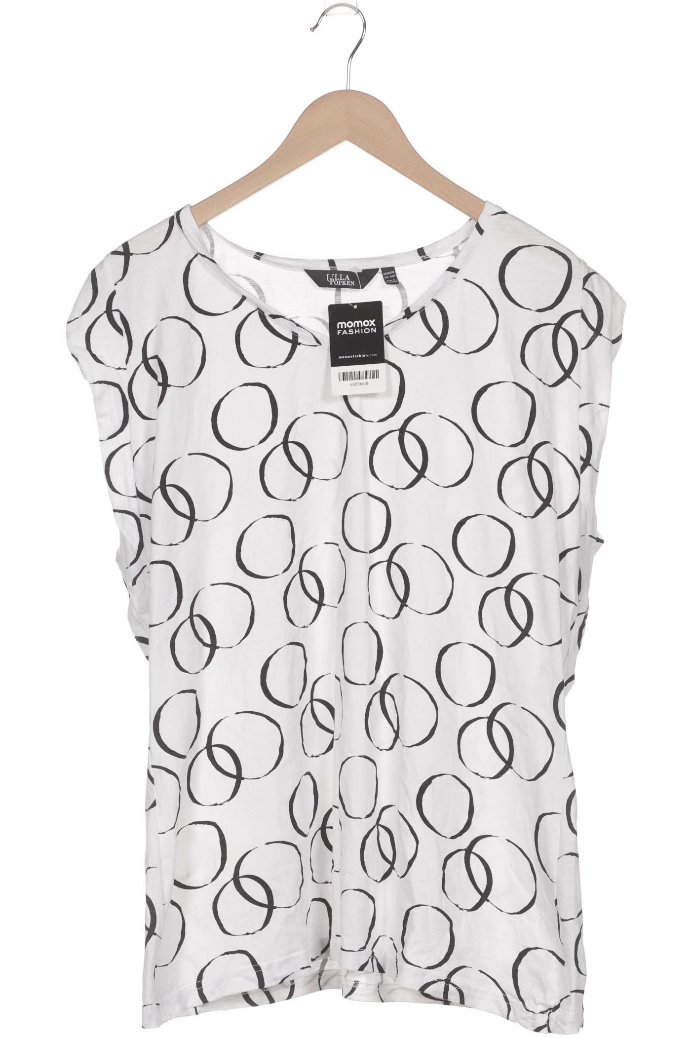

Ulla Popken Damen T-Shirt, weiß, Gr. 46