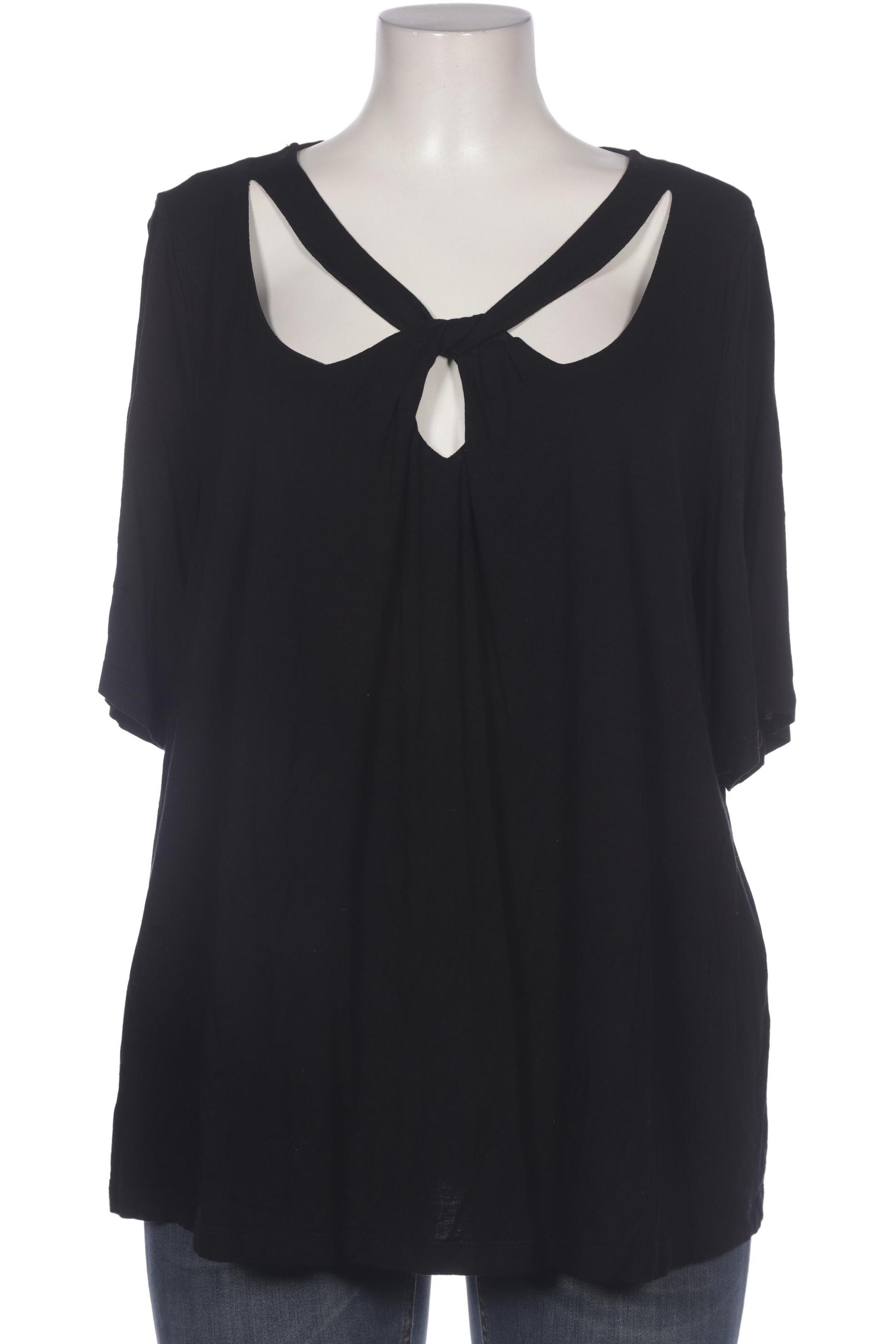 

Ulla Popken Damen T-Shirt, schwarz, Gr. 46