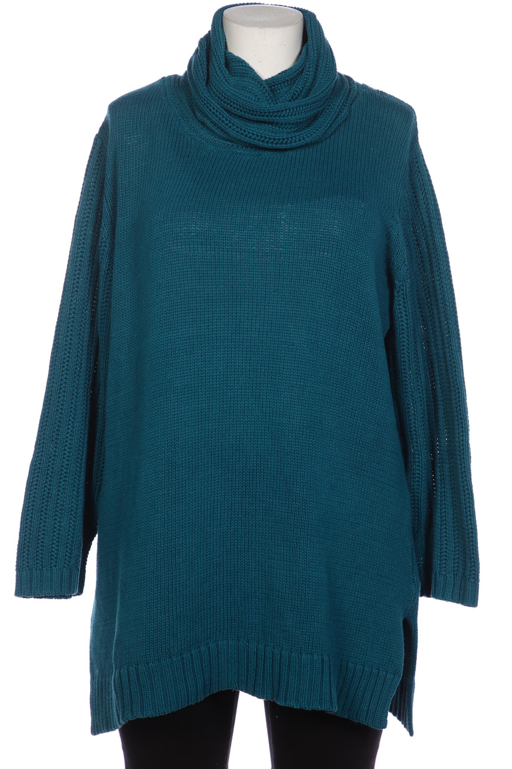 

Ulla Popken Damen Pullover, türkis, Gr. 46