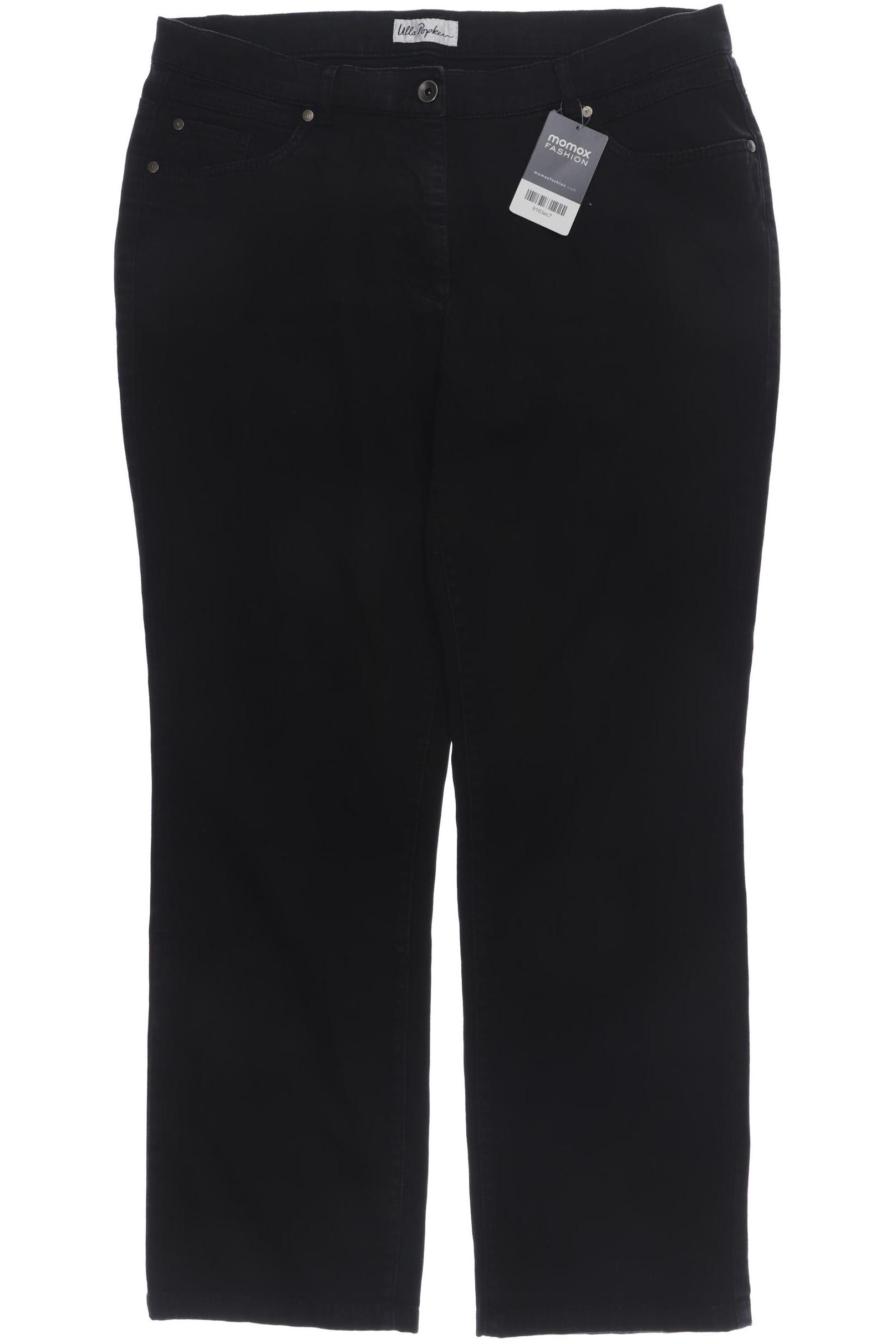 

Ulla Popken Damen Jeans, schwarz