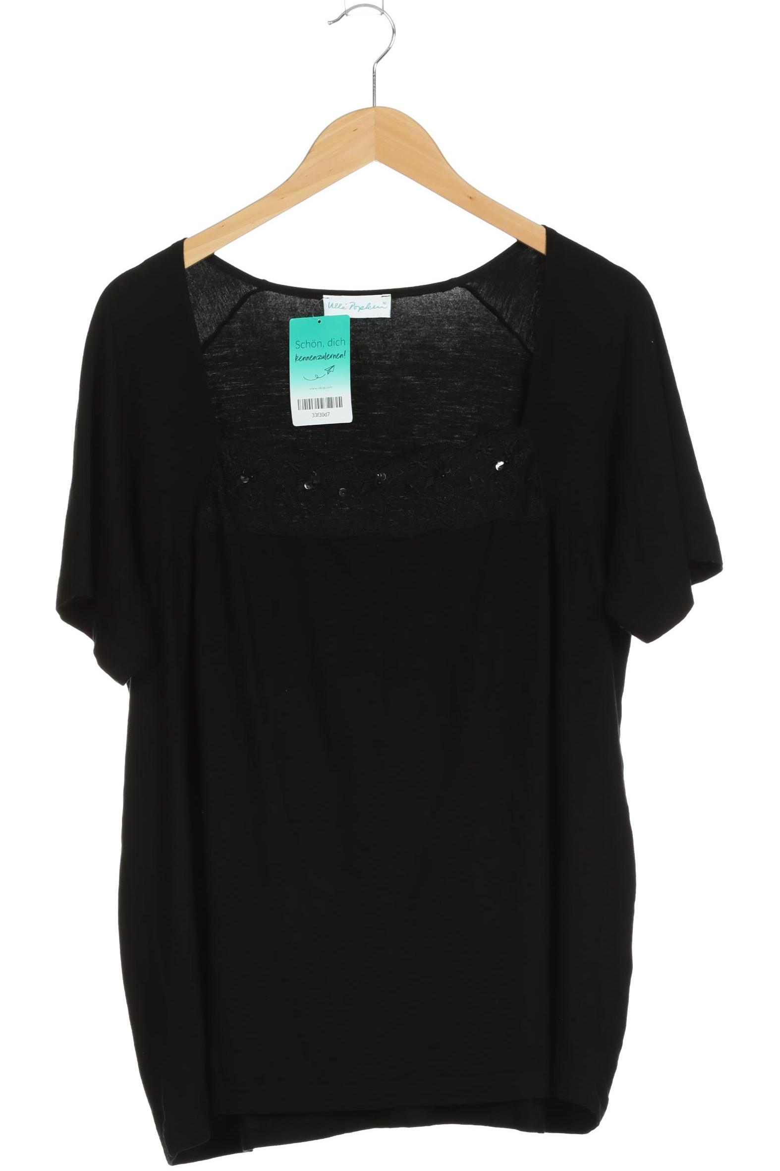 

Ulla Popken Damen T-Shirt, schwarz, Gr. 50