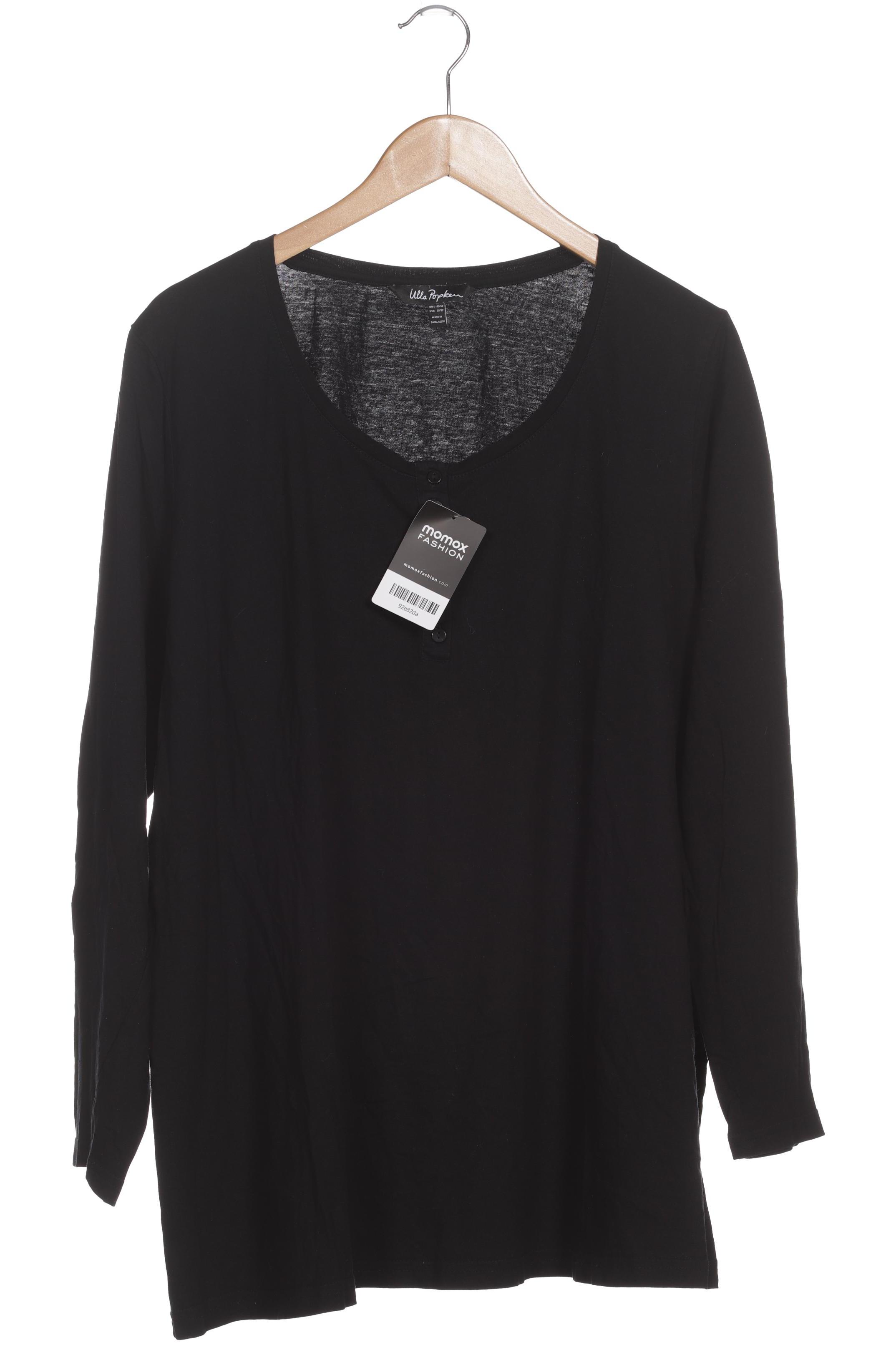 

Ulla Popken Damen Langarmshirt, schwarz, Gr. 50