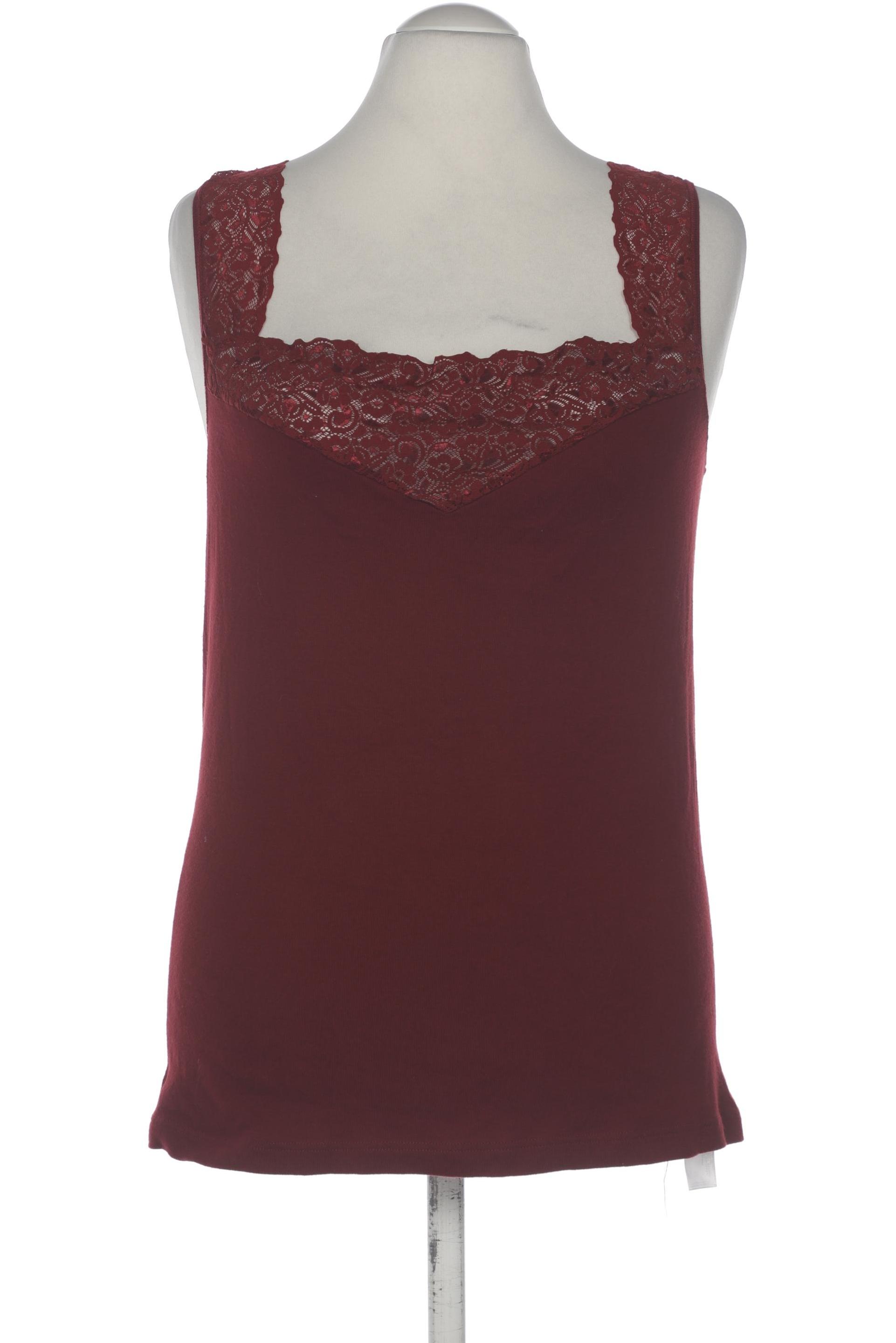 

Ulla Popken Damen Top, bordeaux, Gr. 58