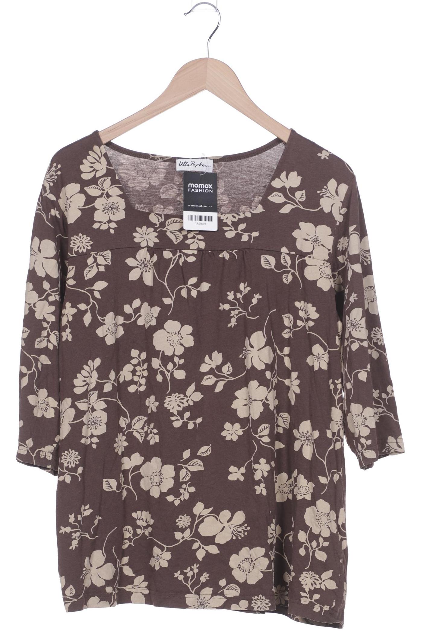

Ulla Popken Damen Langarmshirt, braun, Gr. 42
