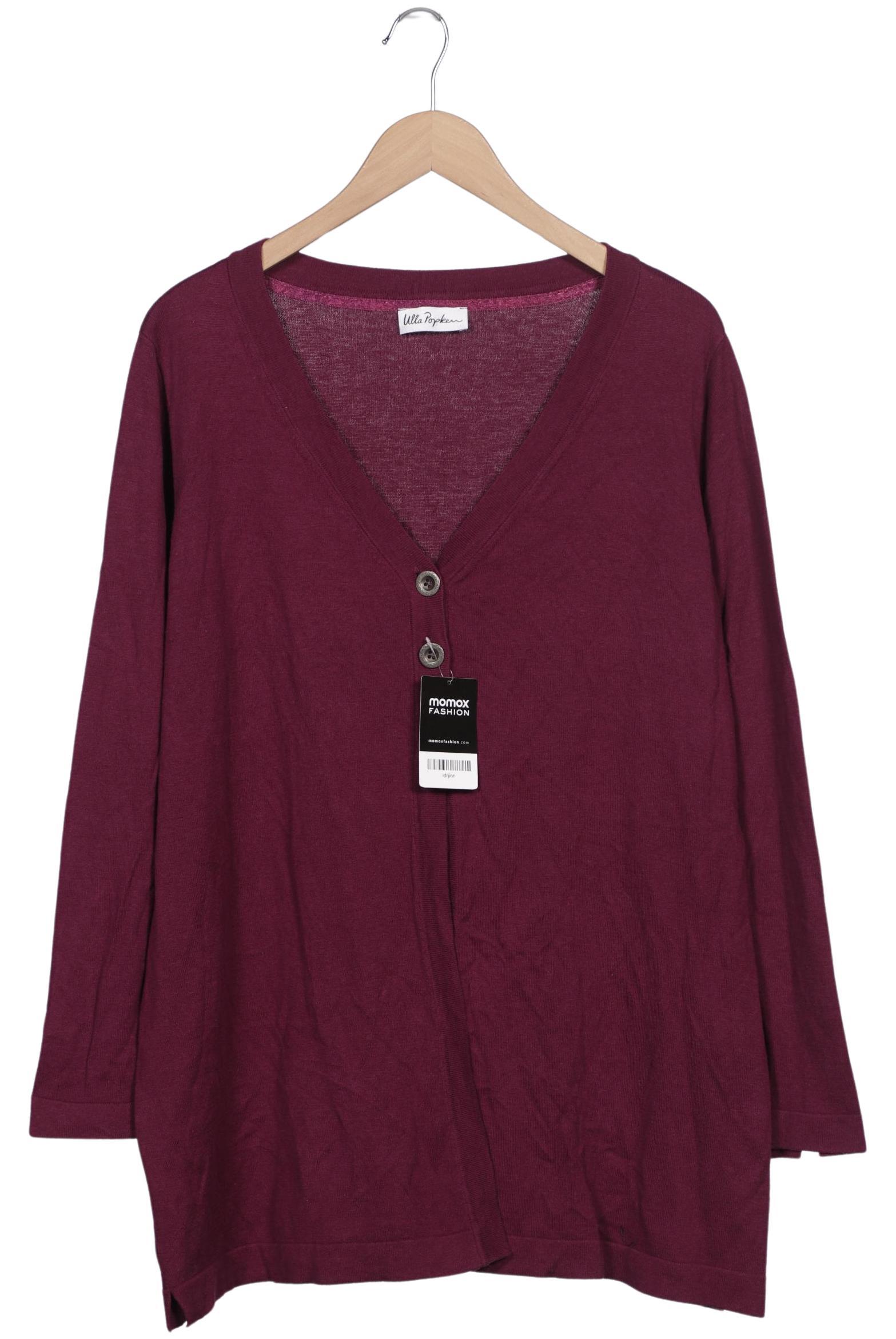 

Ulla Popken Damen Strickjacke, bordeaux, Gr. 46