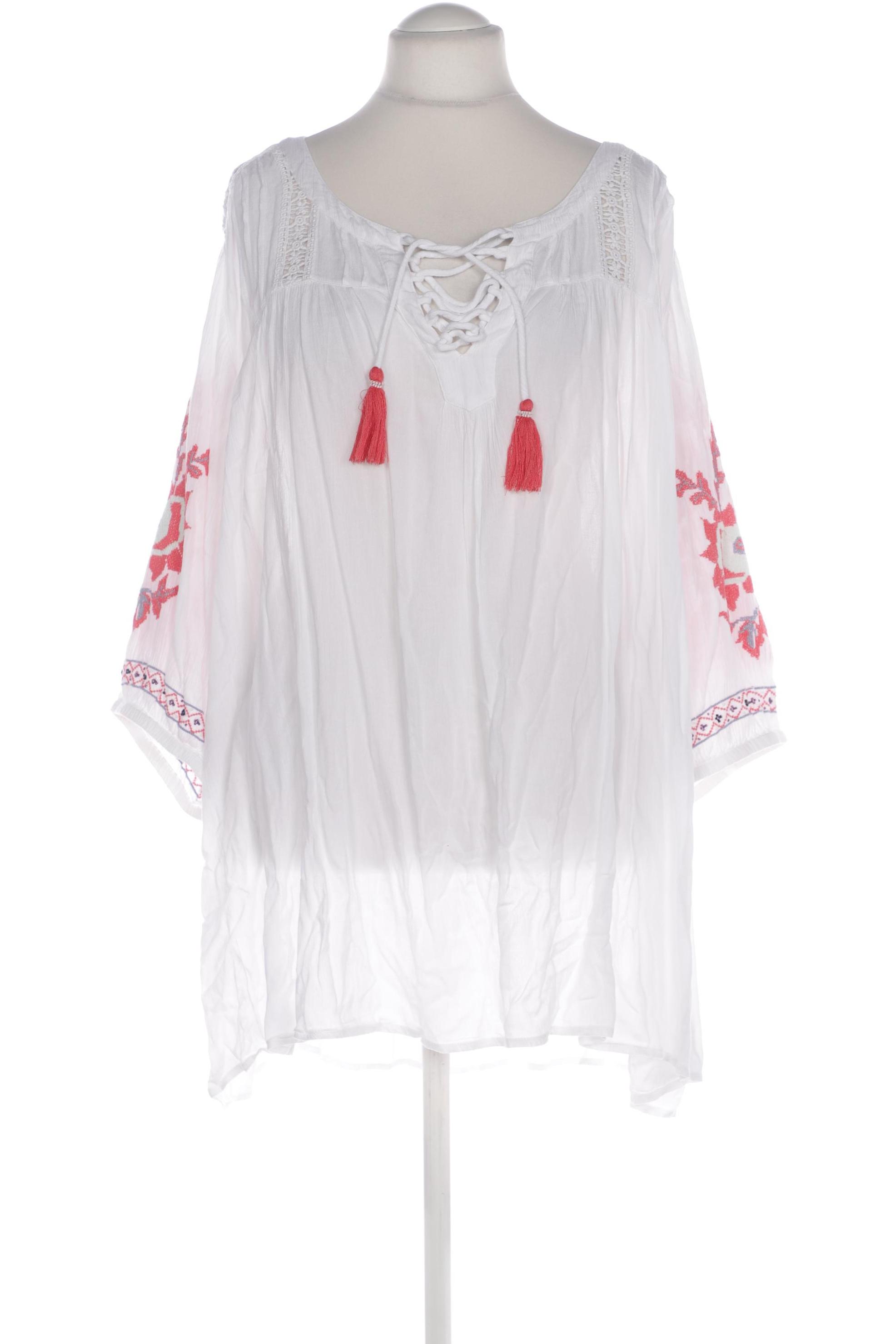 

Ulla Popken Damen Bluse, weiß, Gr. 54