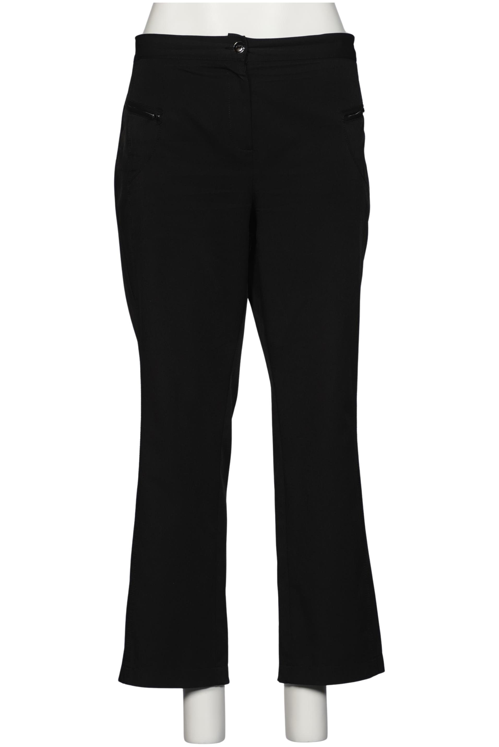 

Ulla Popken Damen Stoffhose, schwarz, Gr. 46