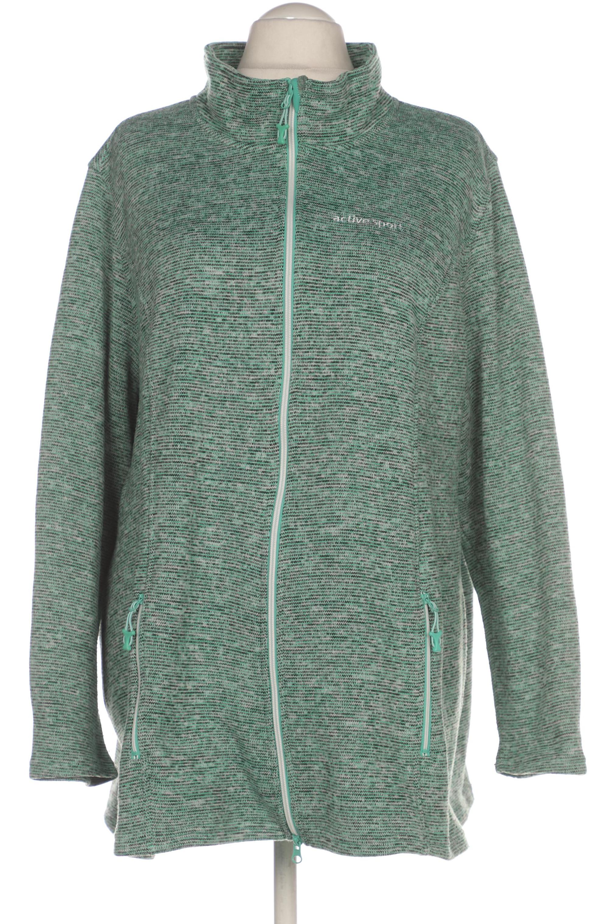 

Ulla Popken Damen Sweatshirt, türkis, Gr. 54