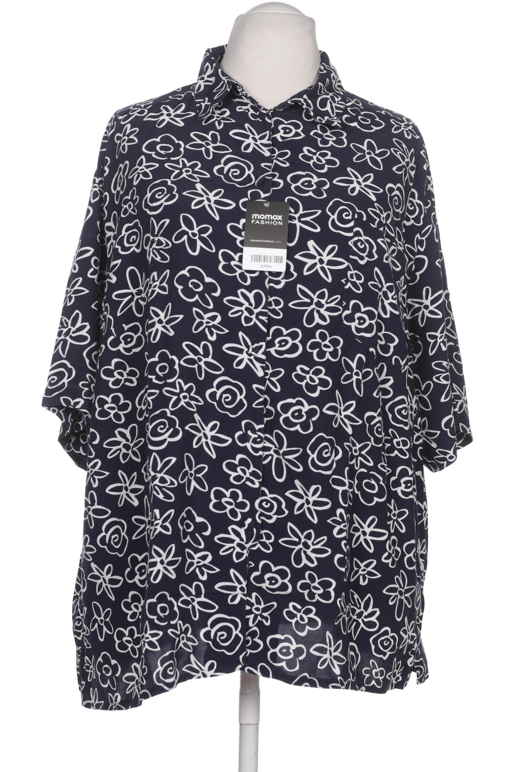 

Ulla Popken Damen Bluse, blau, Gr. 56