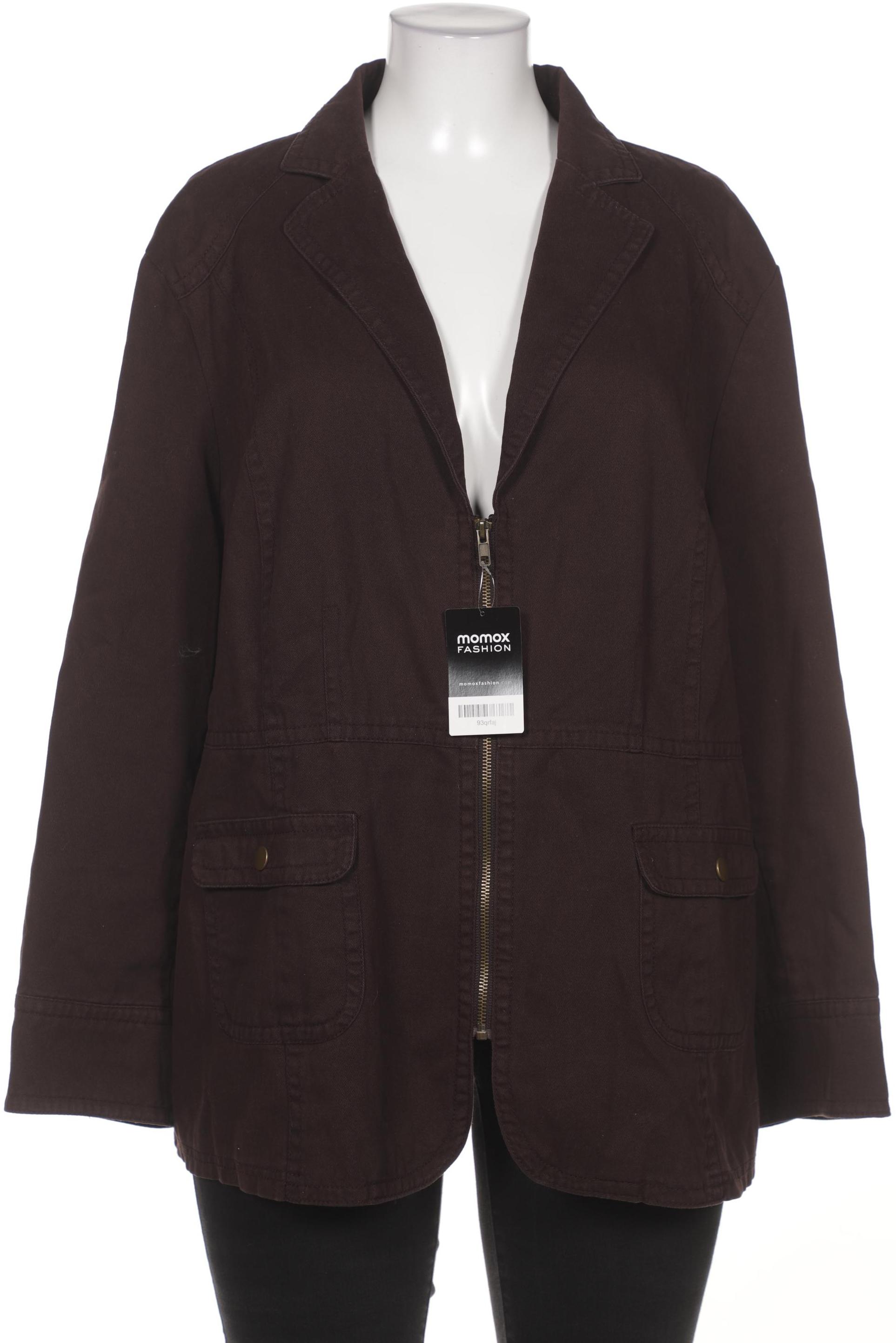 

Ulla Popken Damen Blazer, braun, Gr. 52
