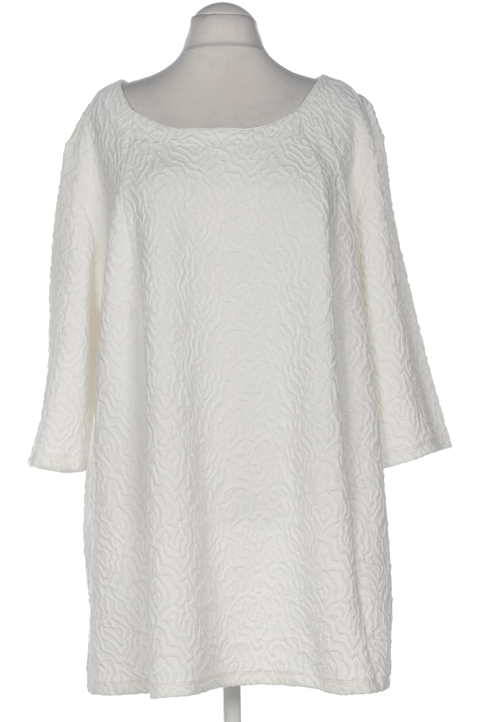 

Ulla Popken Damen Sweatshirt, weiß, Gr. 58