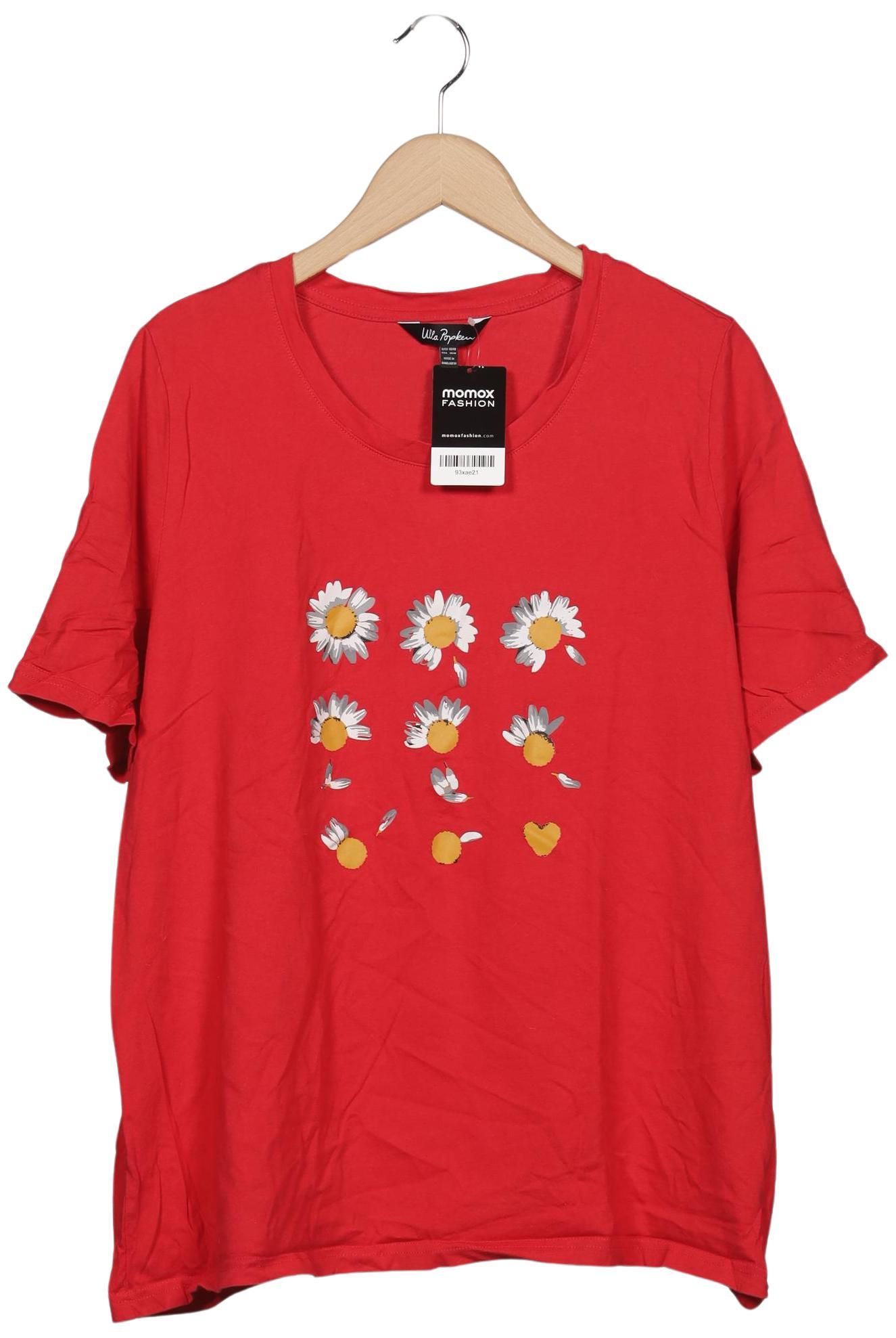 

Ulla Popken Damen T-Shirt, rot, Gr. 46