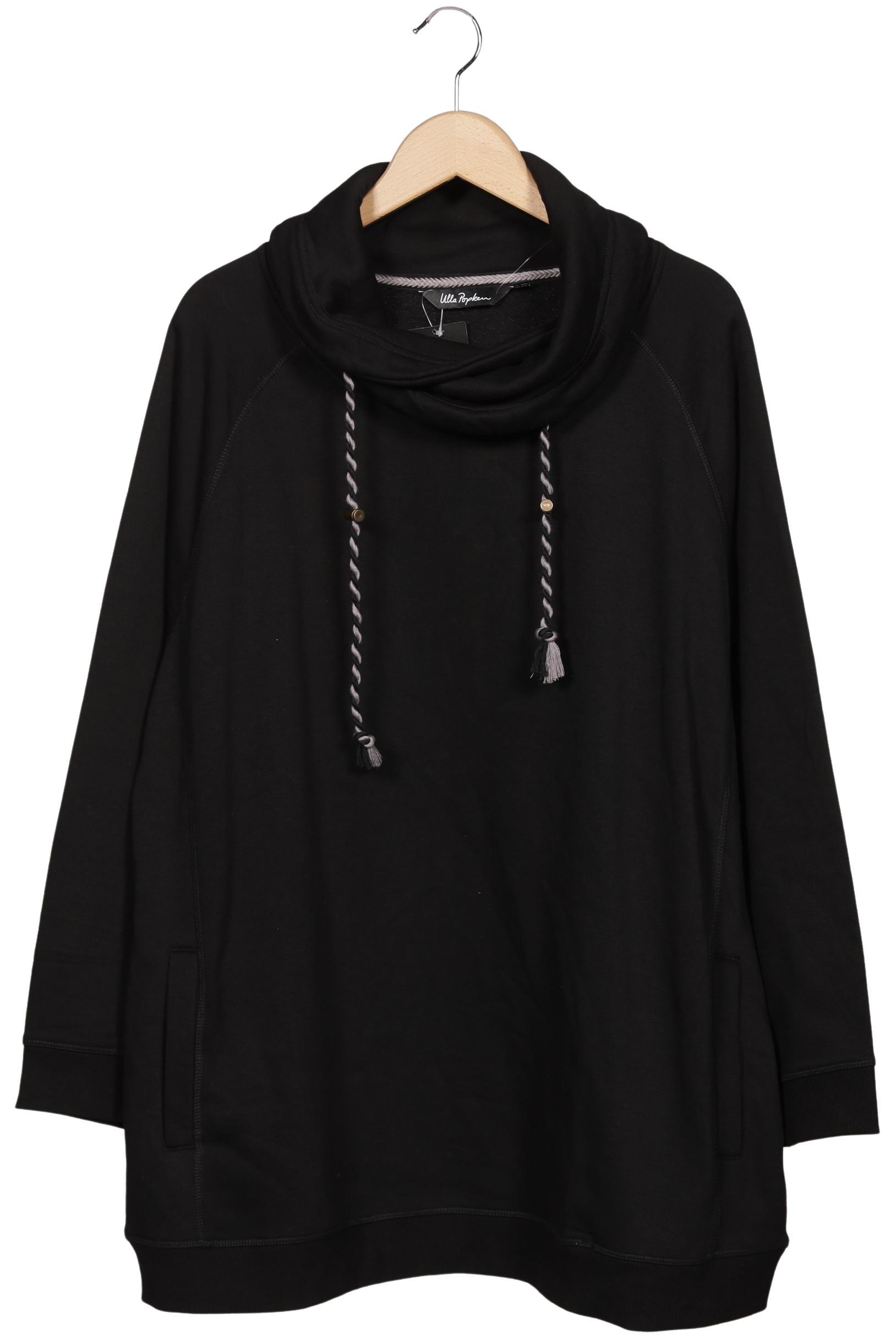 

Ulla Popken Damen Sweatshirt, schwarz, Gr. 50