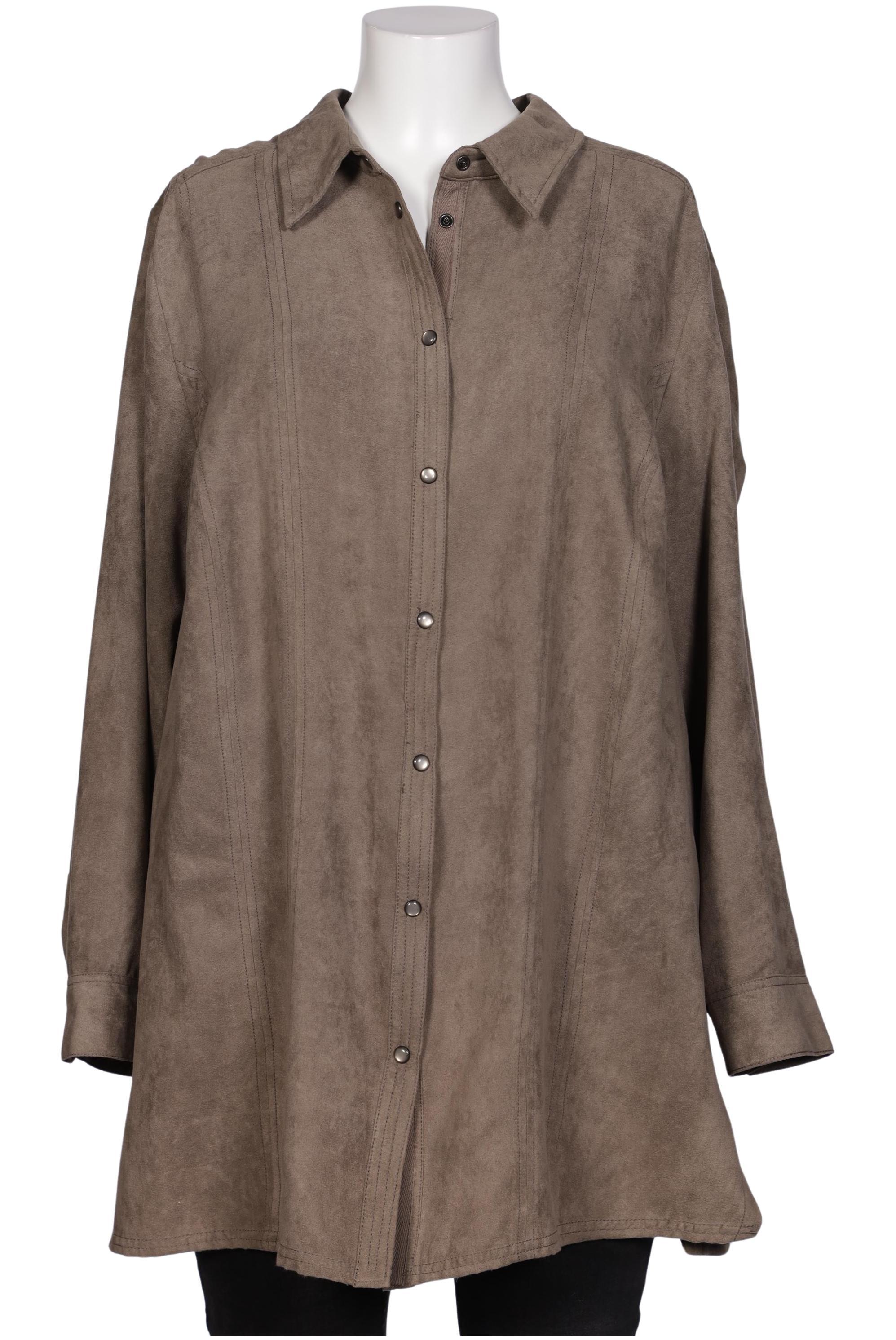 

Ulla Popken Damen Bluse, braun, Gr. 50