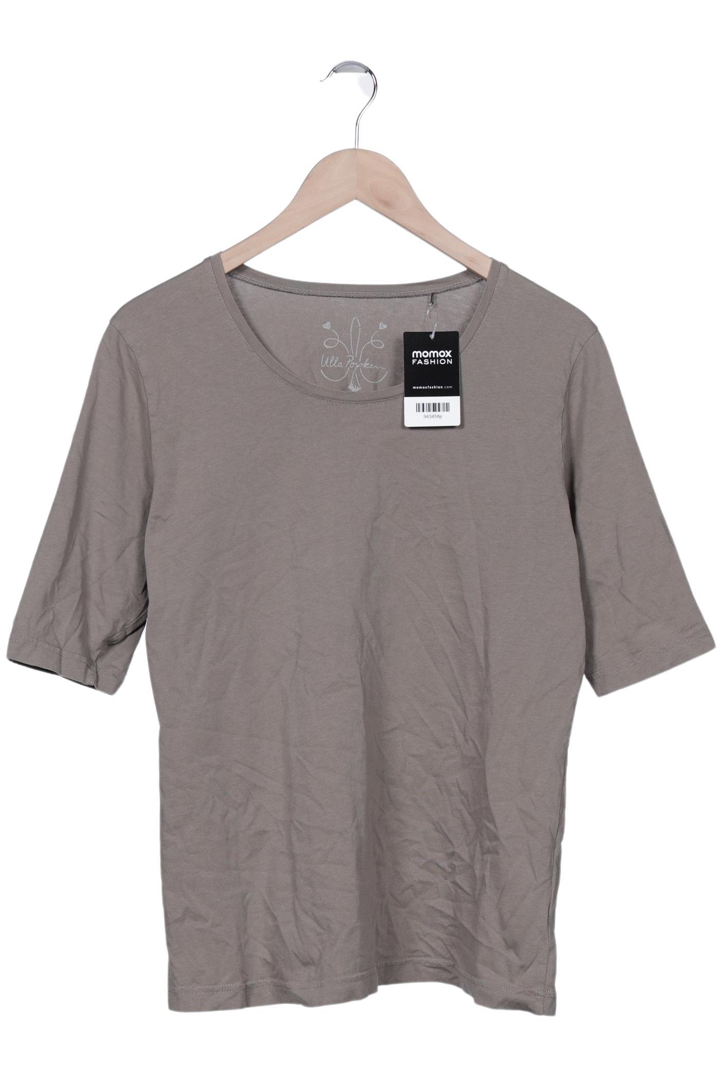 

Ulla Popken Damen T-Shirt, braun, Gr. 42