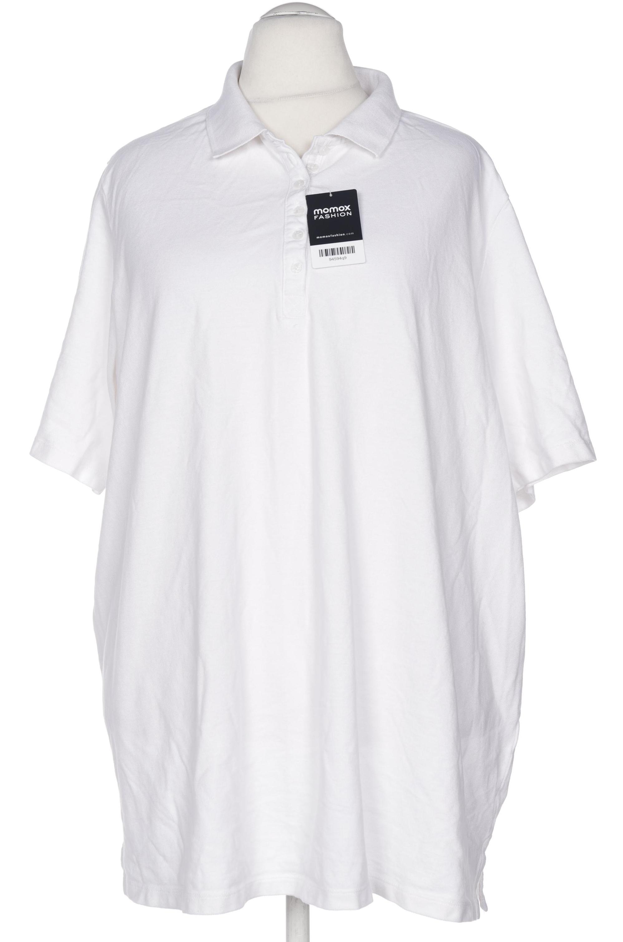 

Ulla Popken Damen Poloshirt, weiß