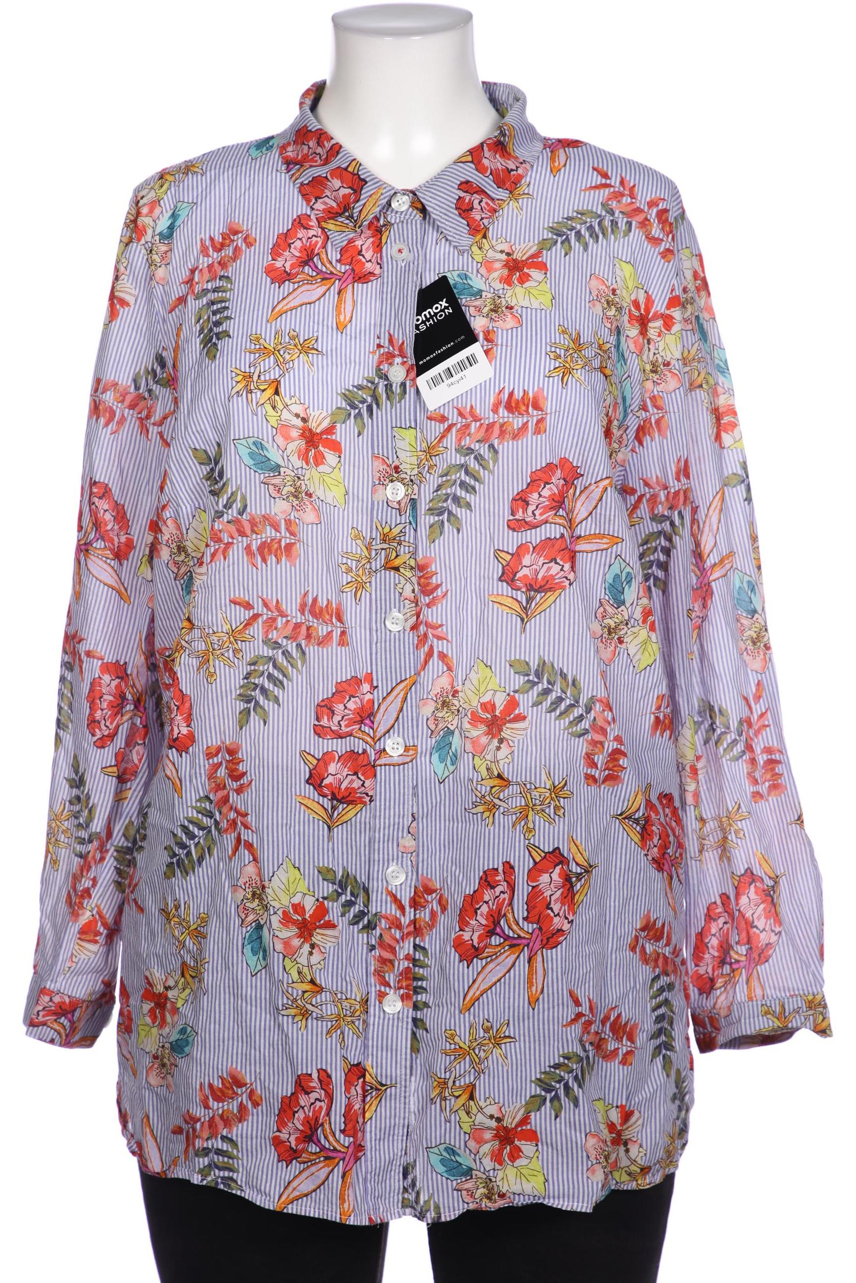 

Ulla Popken Damen Bluse, blau, Gr. 46