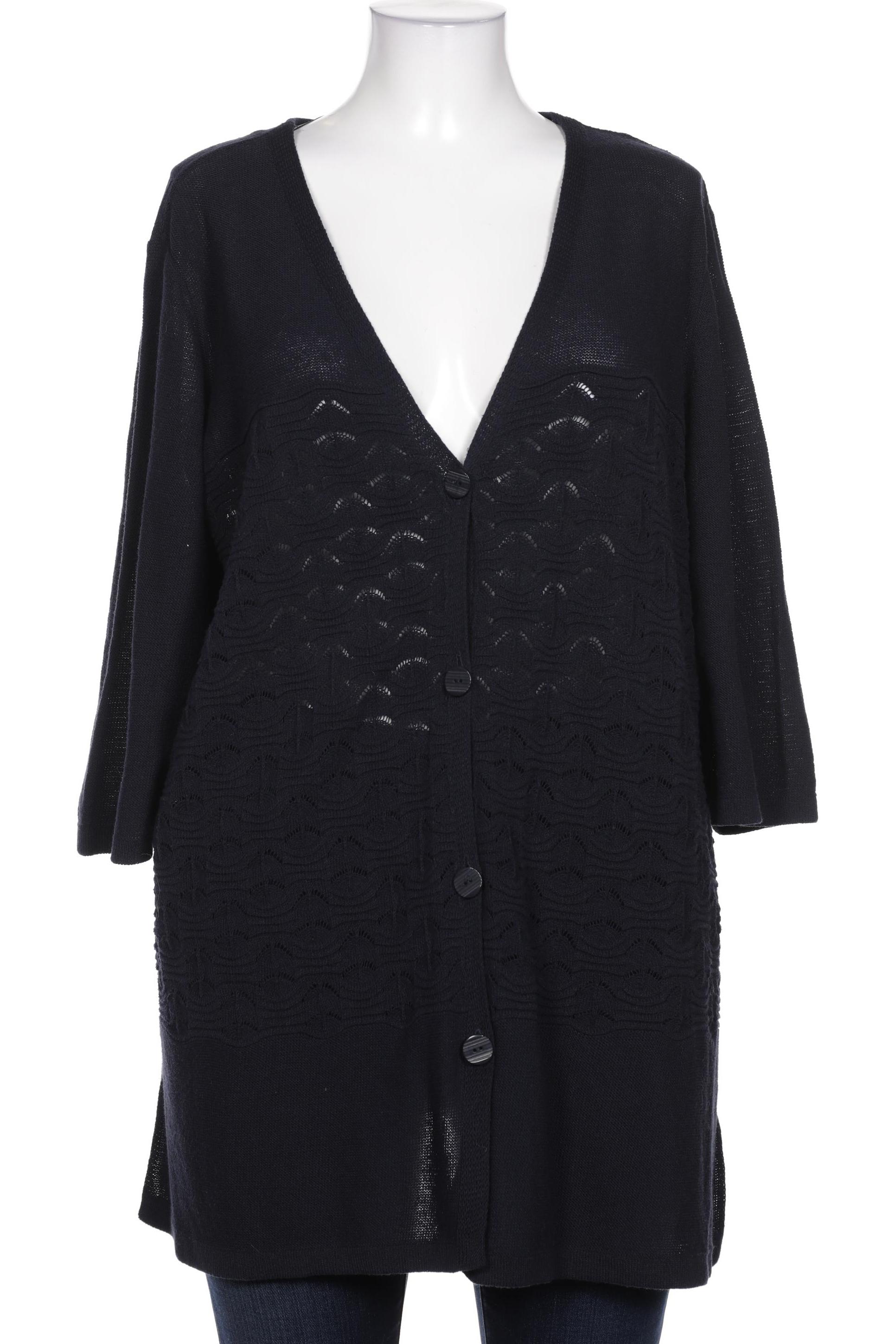 

Ulla Popken Damen Strickjacke, marineblau