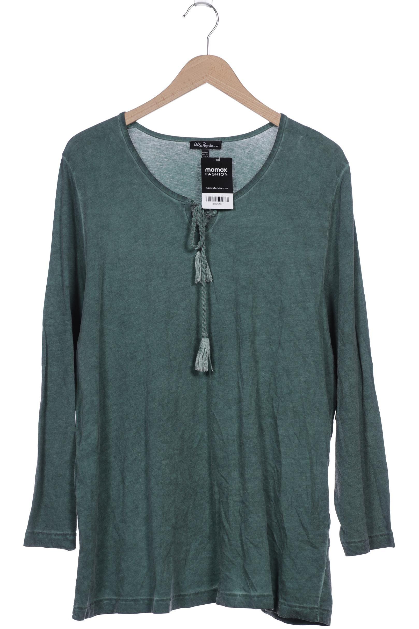 

Ulla Popken Damen Langarmshirt, grün
