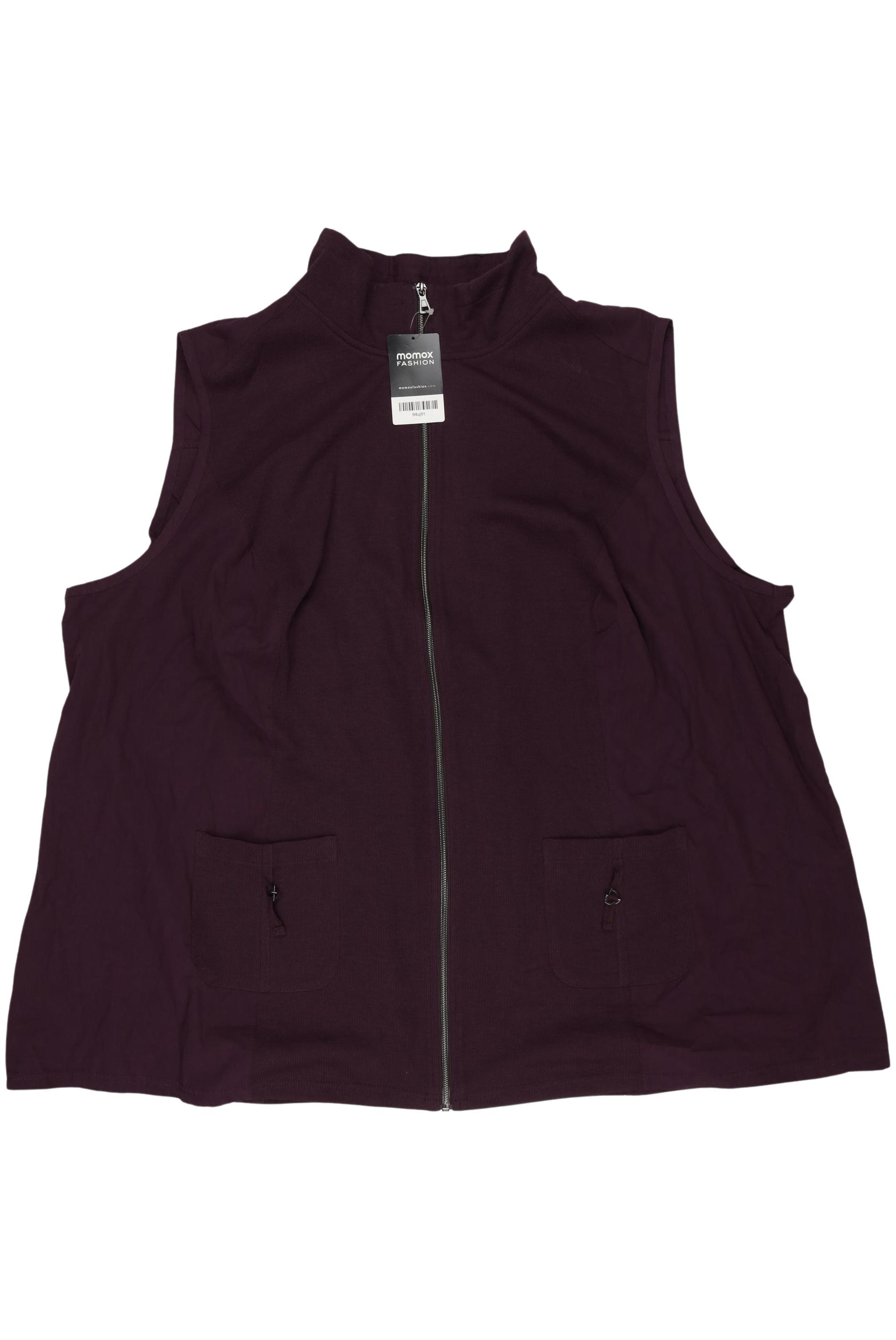 

Ulla Popken Damen Weste, bordeaux, Gr. 58