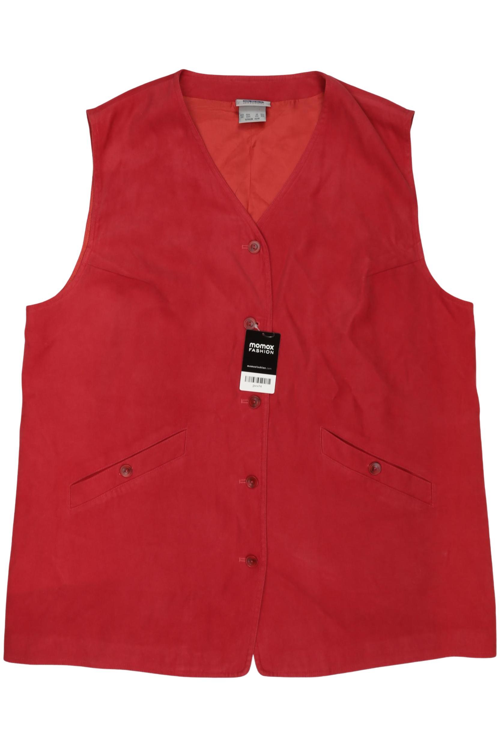 

Ulla Popken Damen Weste, rot, Gr. 46