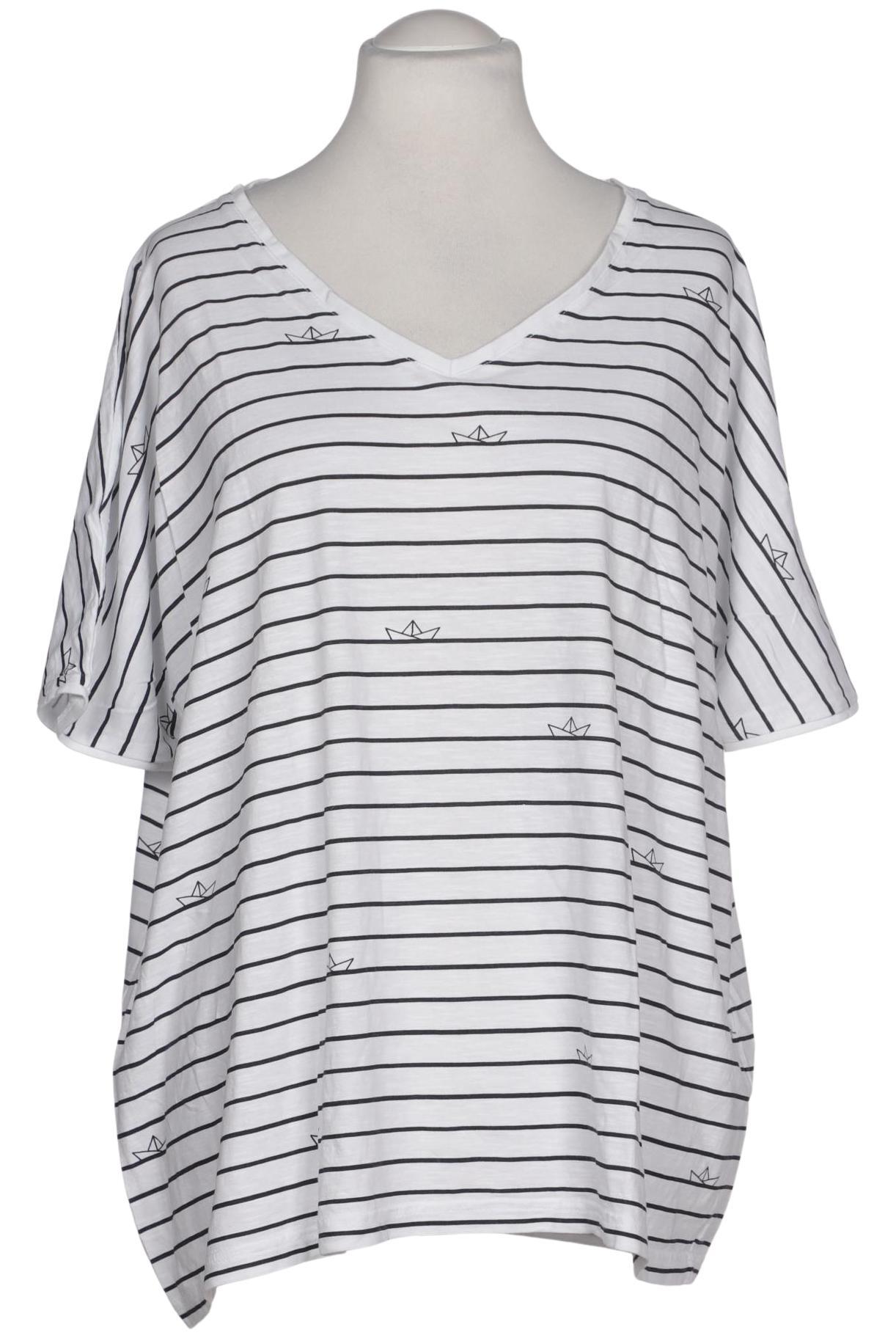 

Ulla Popken Damen T-Shirt, weiß, Gr. 52