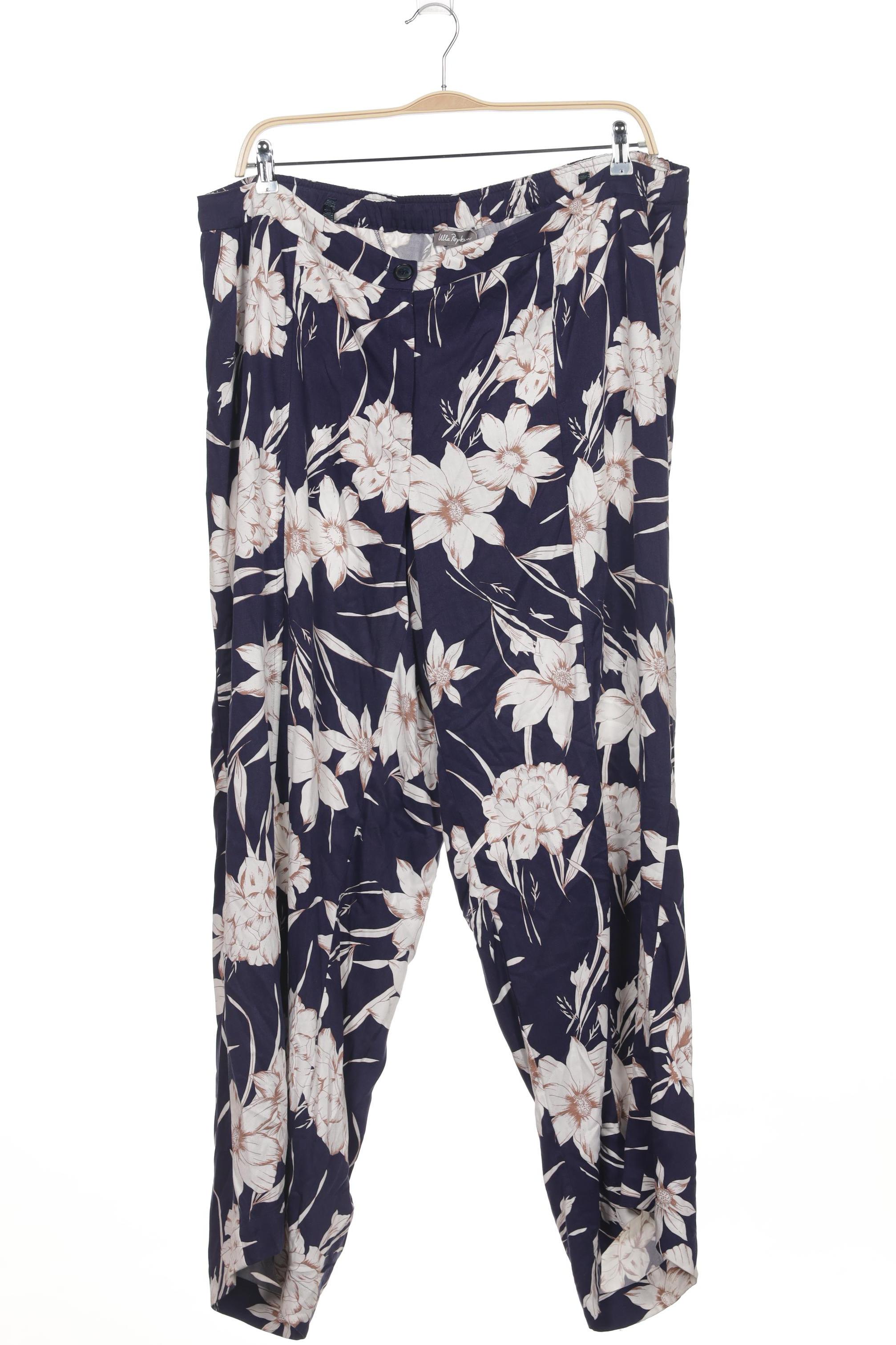 

Ulla Popken Damen Stoffhose, blau, Gr. 52
