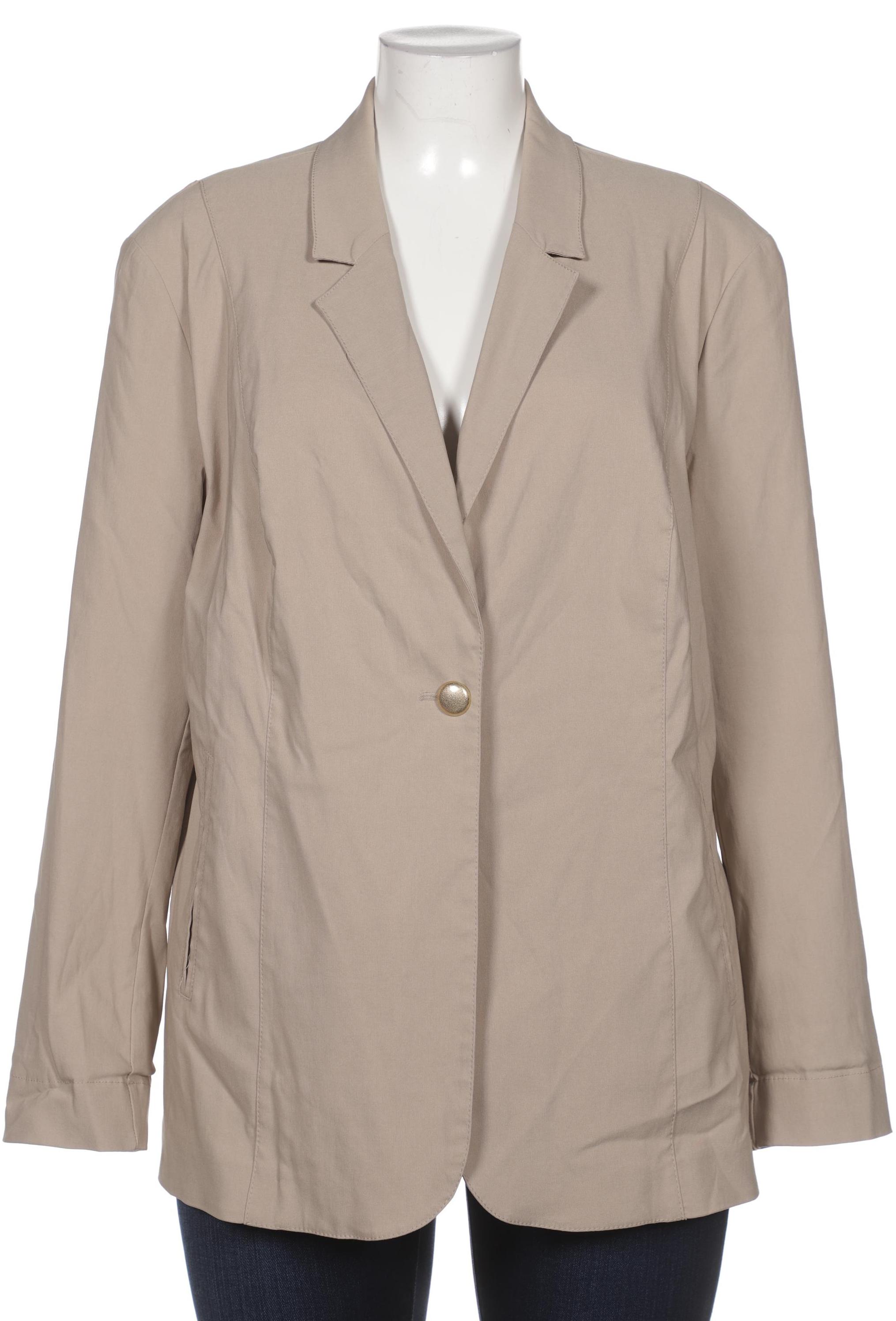 

Ulla Popken Damen Blazer, beige, Gr. 48