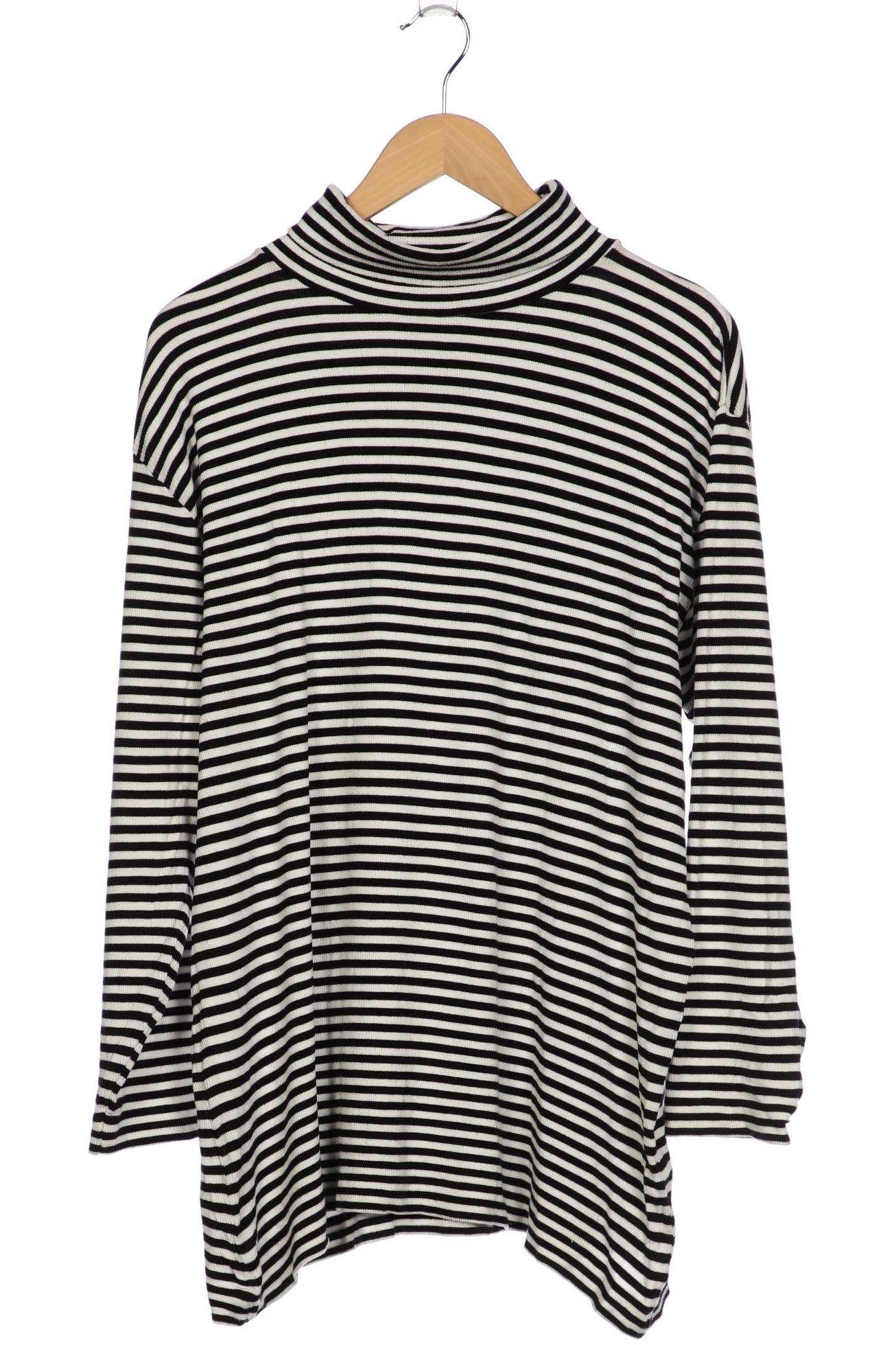 

Ulla Popken Damen Langarmshirt, weiß, Gr. 50
