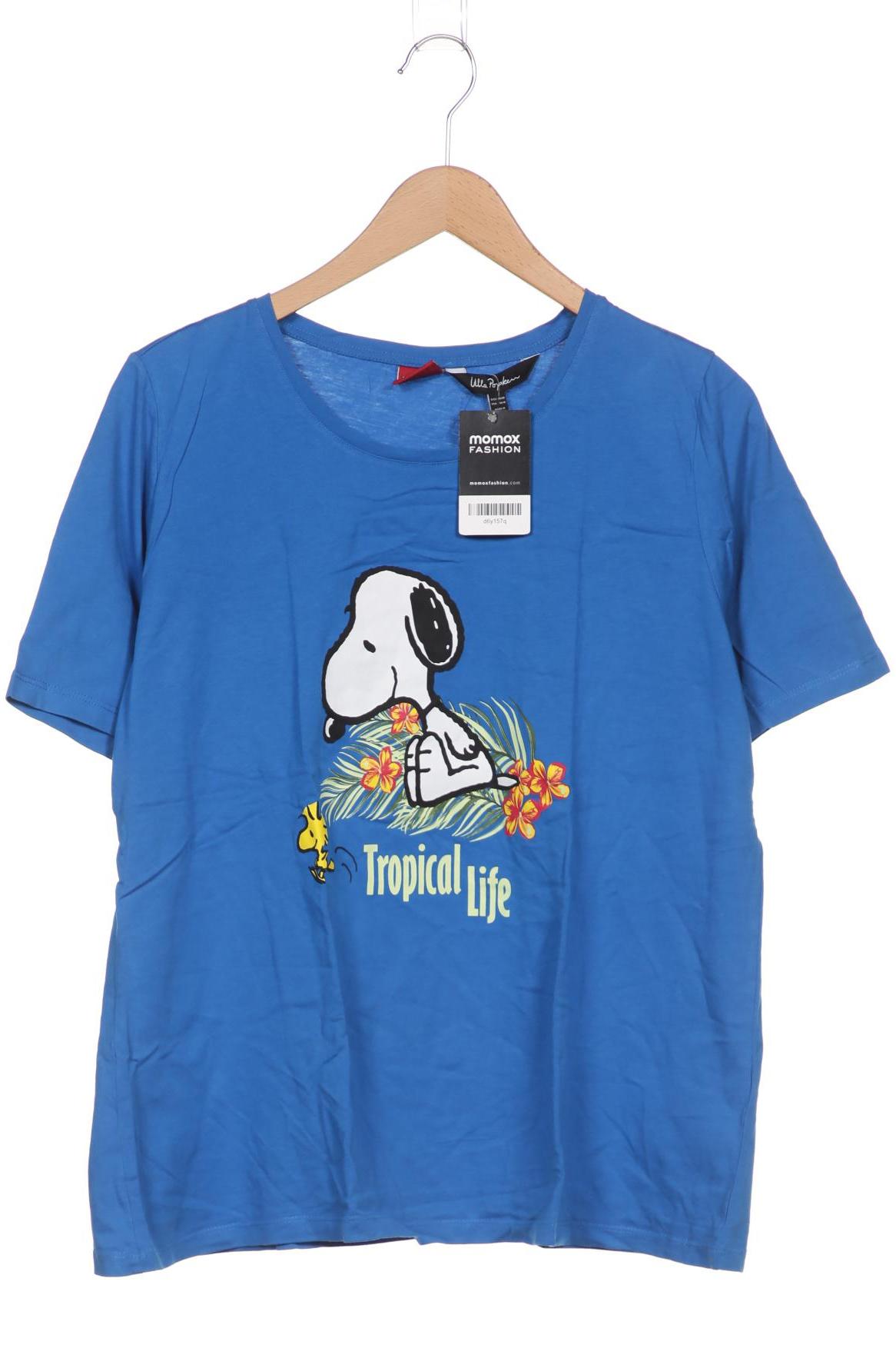 

Ulla Popken Damen T-Shirt, blau, Gr. 46